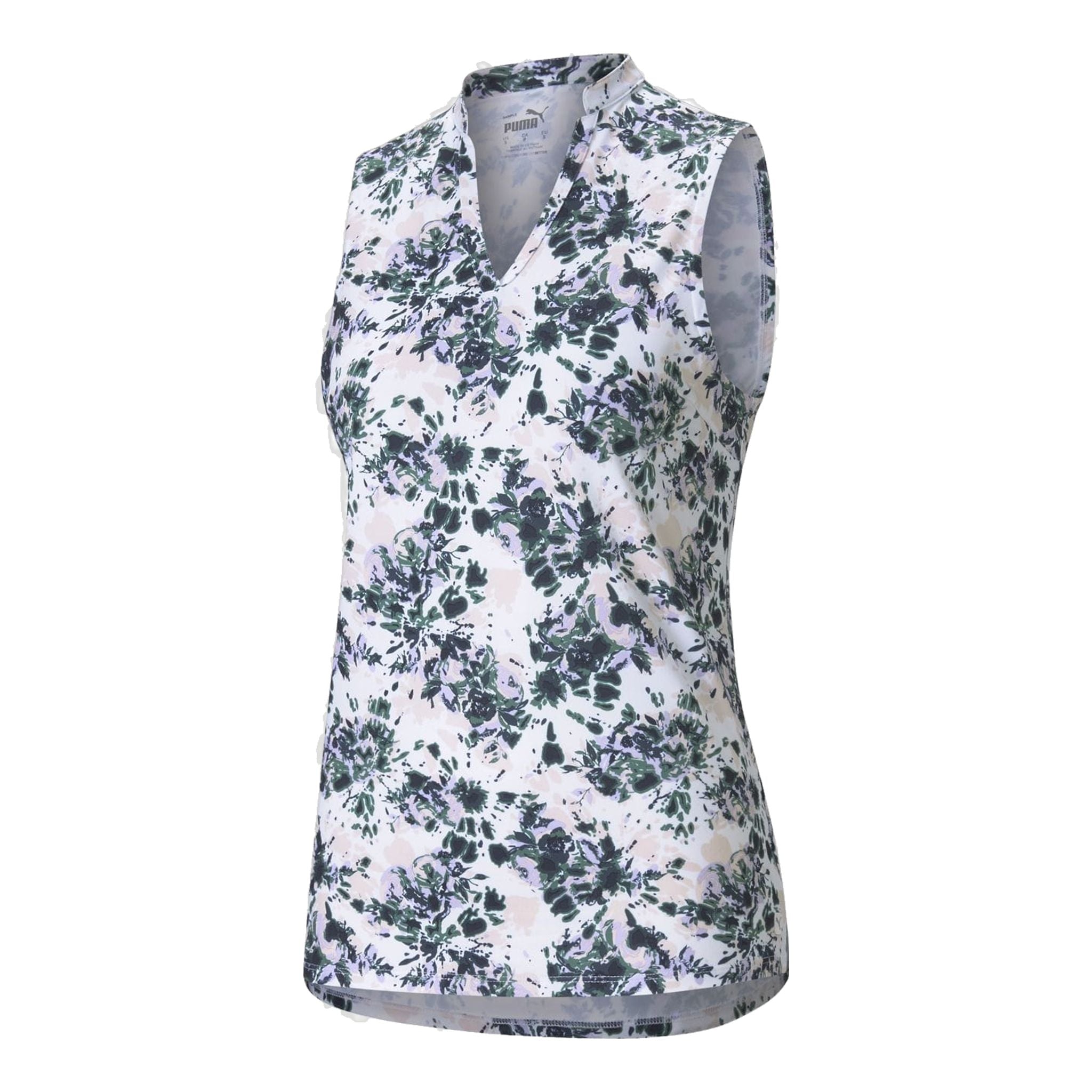 Puma Cloudspun Floral Tie Dye Polo Damen