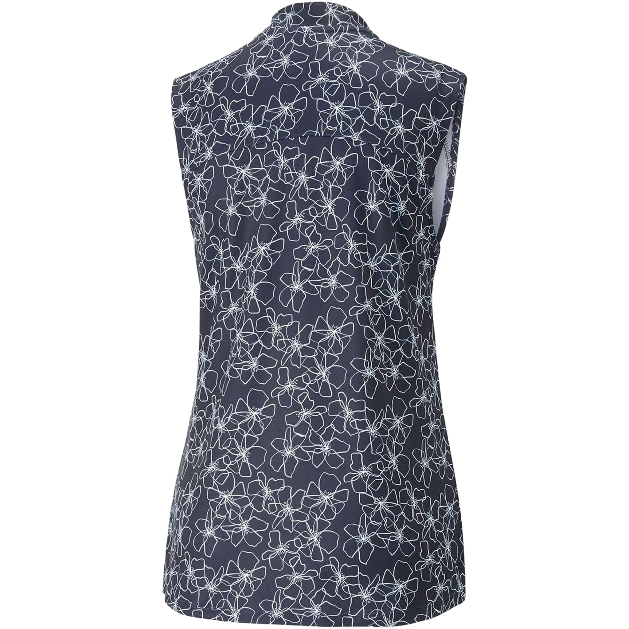 Puma Puma Cloudspun Island Flower Polo aermellos Damen Damen