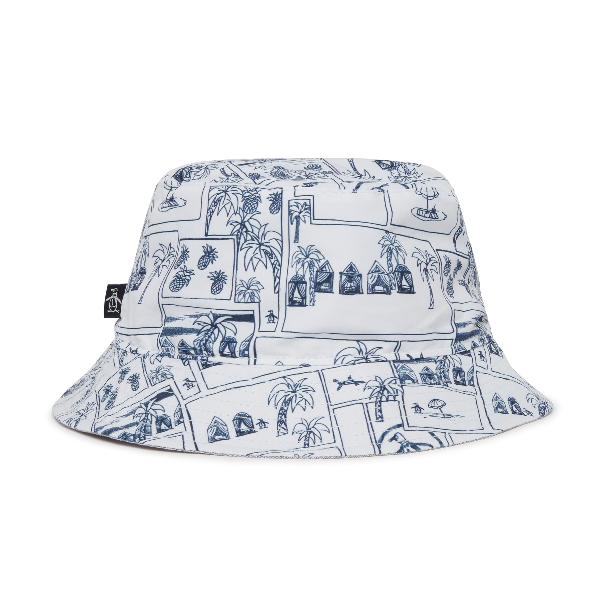 Original Penguin Vacation Pete Kapelusz Dwustronny Męski