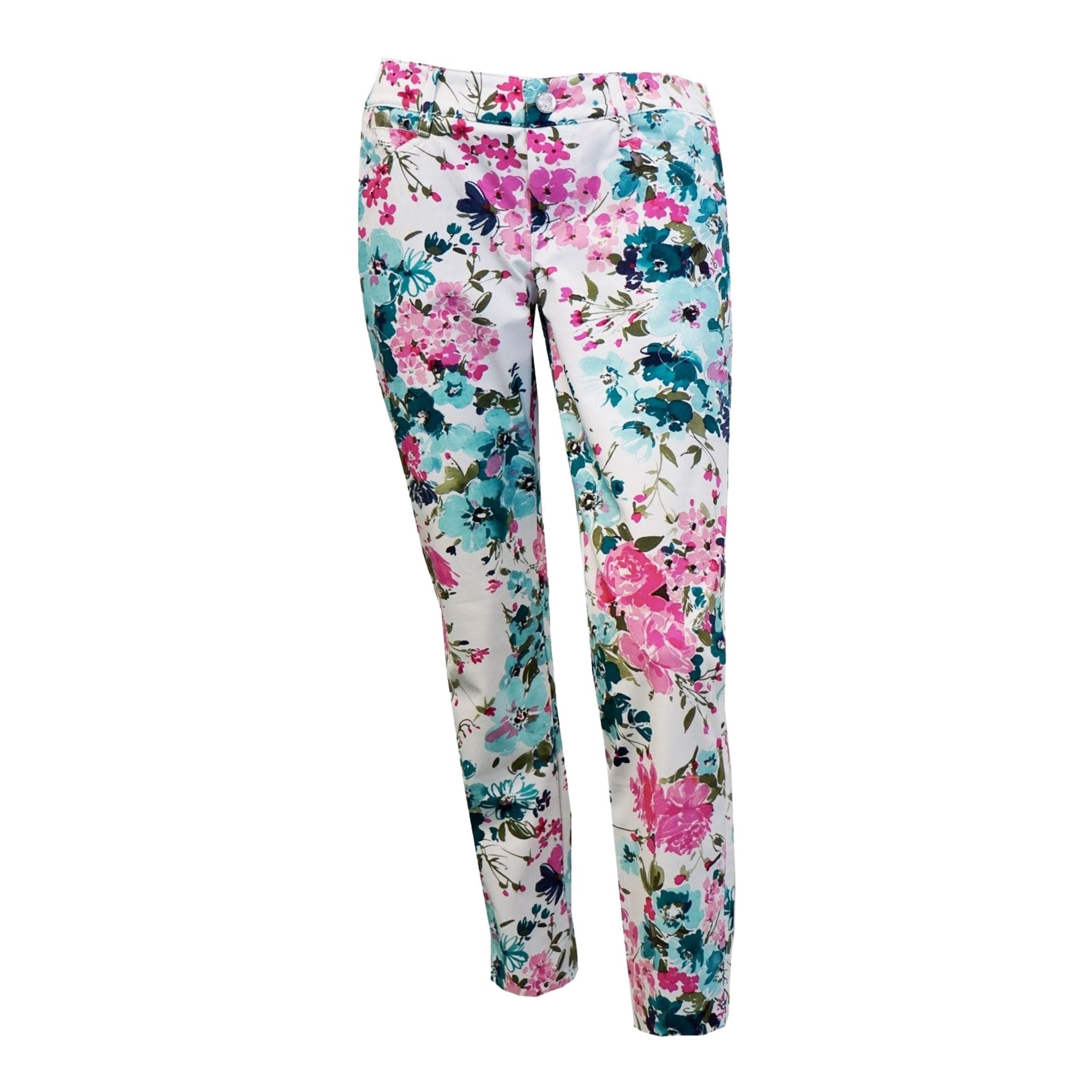 Alberto Mona Jersey Flower 7/8-Hose Damen