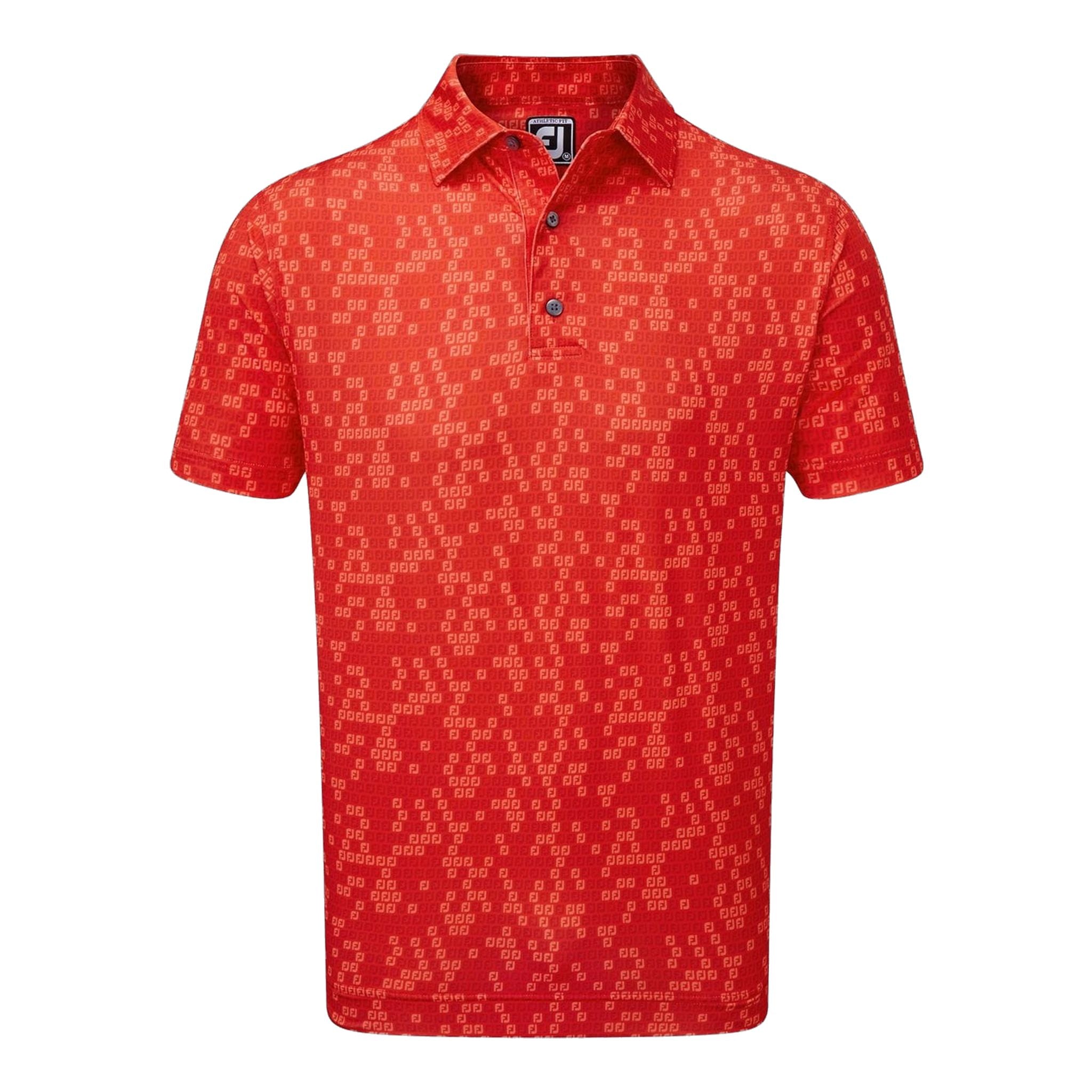 Footjoy Digital Camo Print Lisle Polo Herren