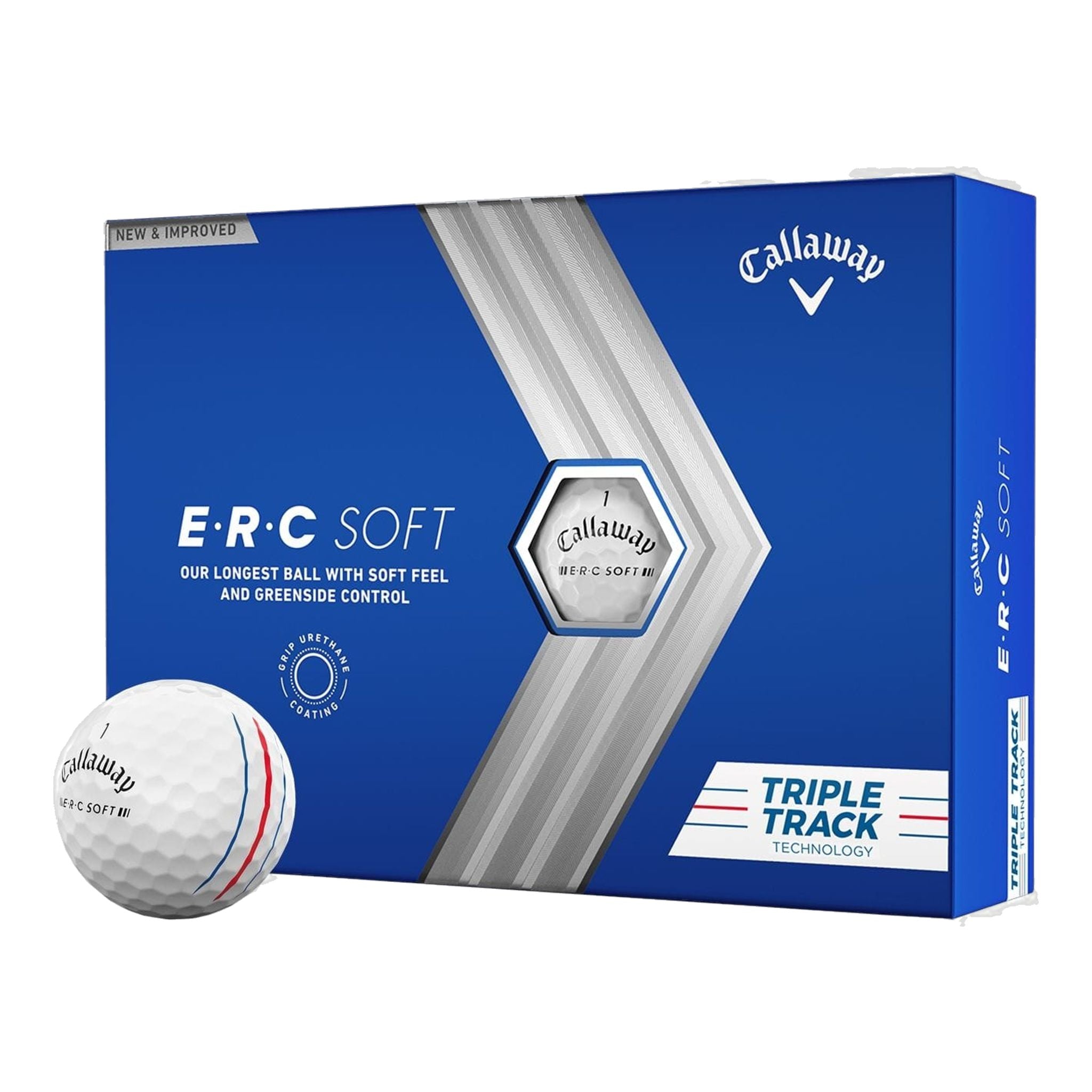 Callaway ERC Soft Triple Track Golfbälle (2023)