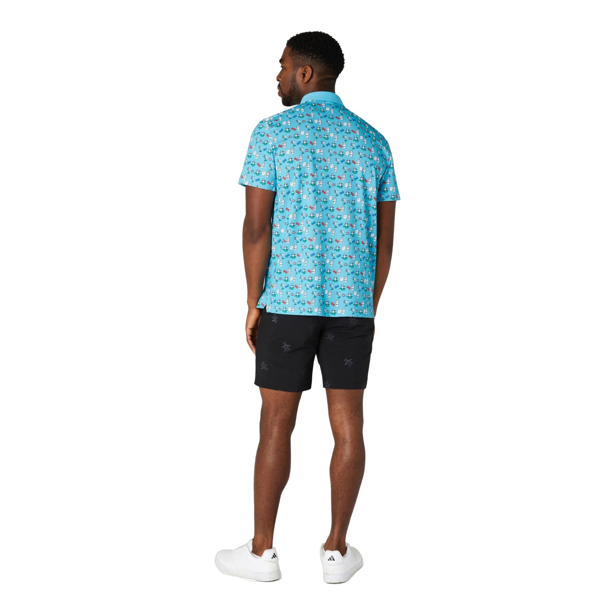 Original Penguin Player All-Over Print Polo Herren