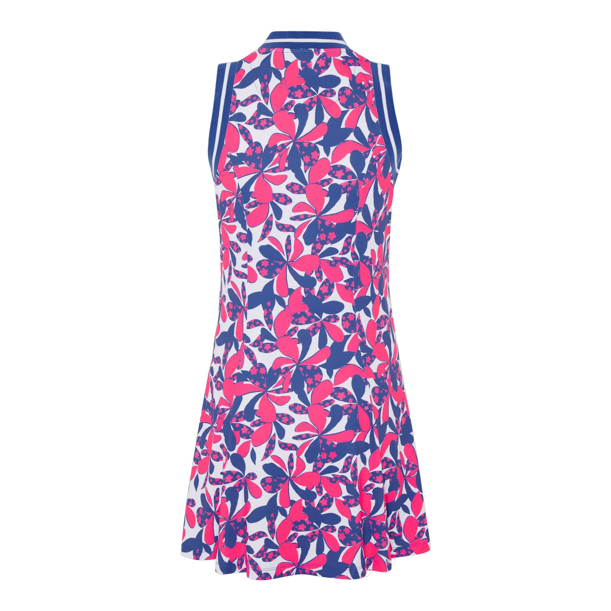 Original Penguin Floral Printed Zip Golfkleid Damen