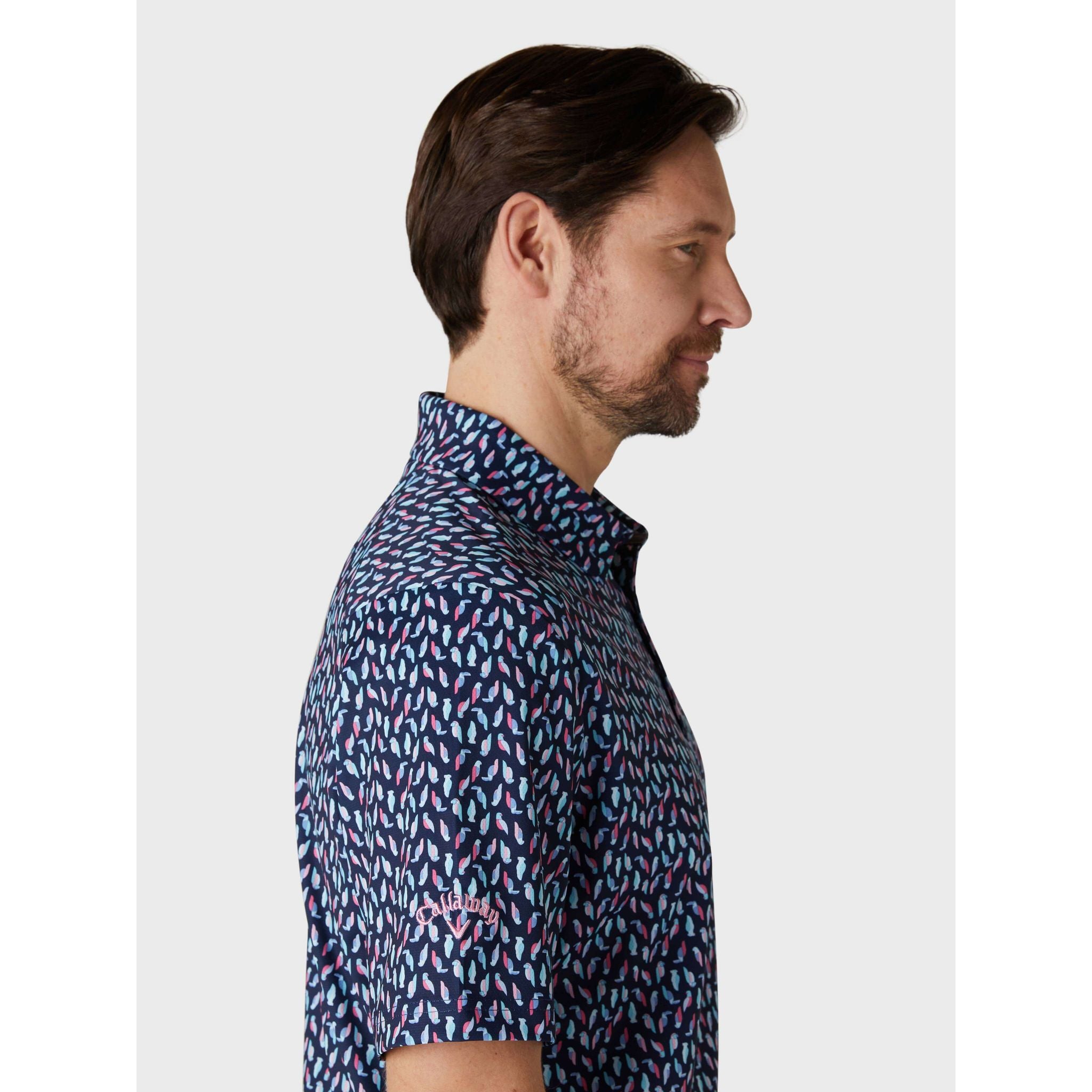 Callaway All Over Bir Polo Herren