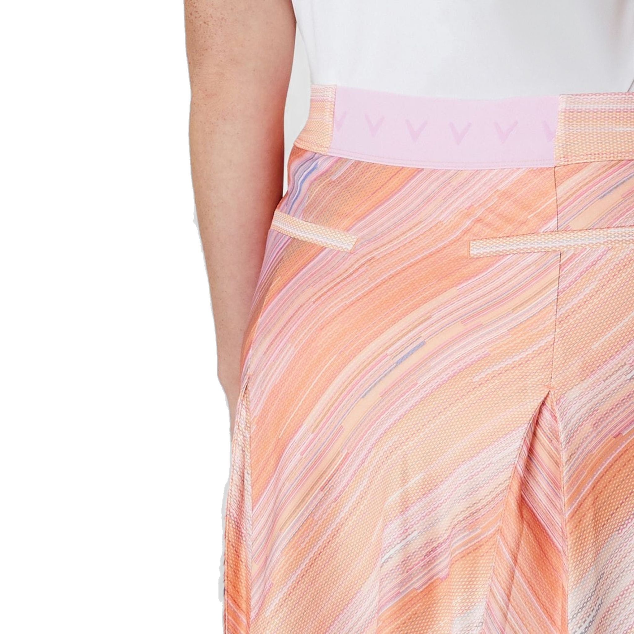 Callaway Striped Pleated Skort Damen