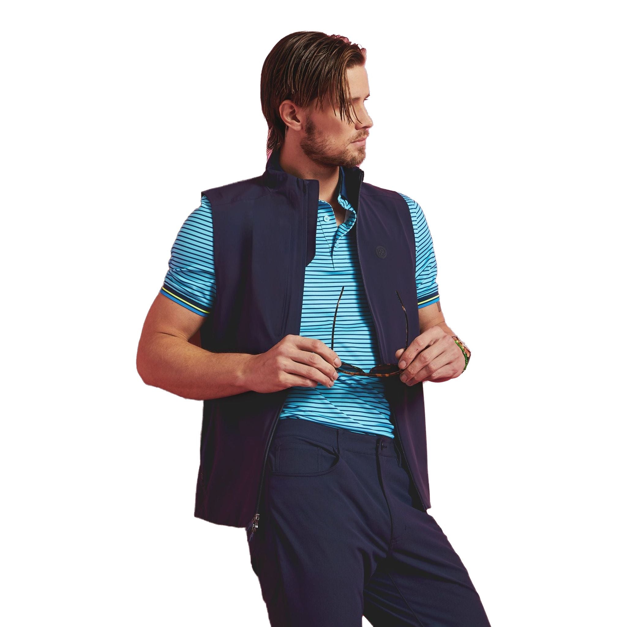 GFORE Skull & T´s 3D Tech Polo Herren