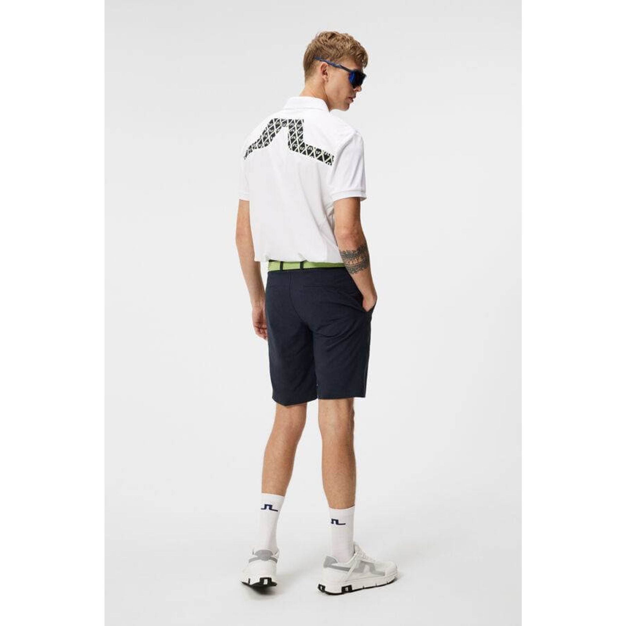 J. Lindeberg KV Regular Fit Print Polo Herren