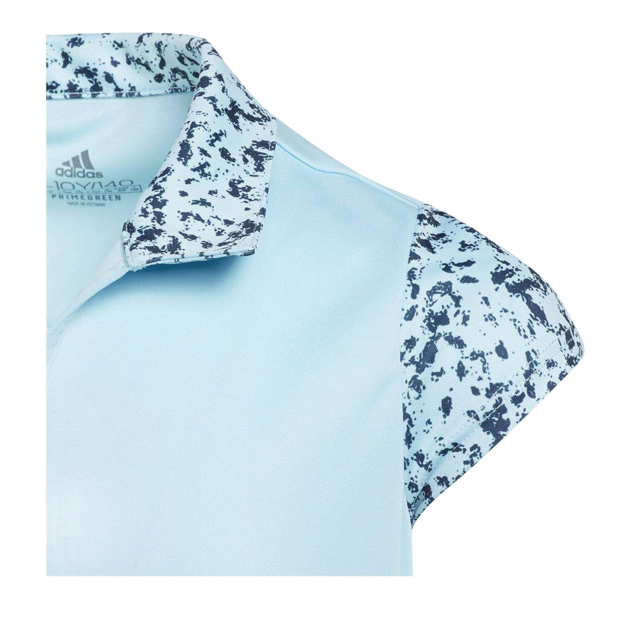 Adidas Floral Print Poloshirt Damen