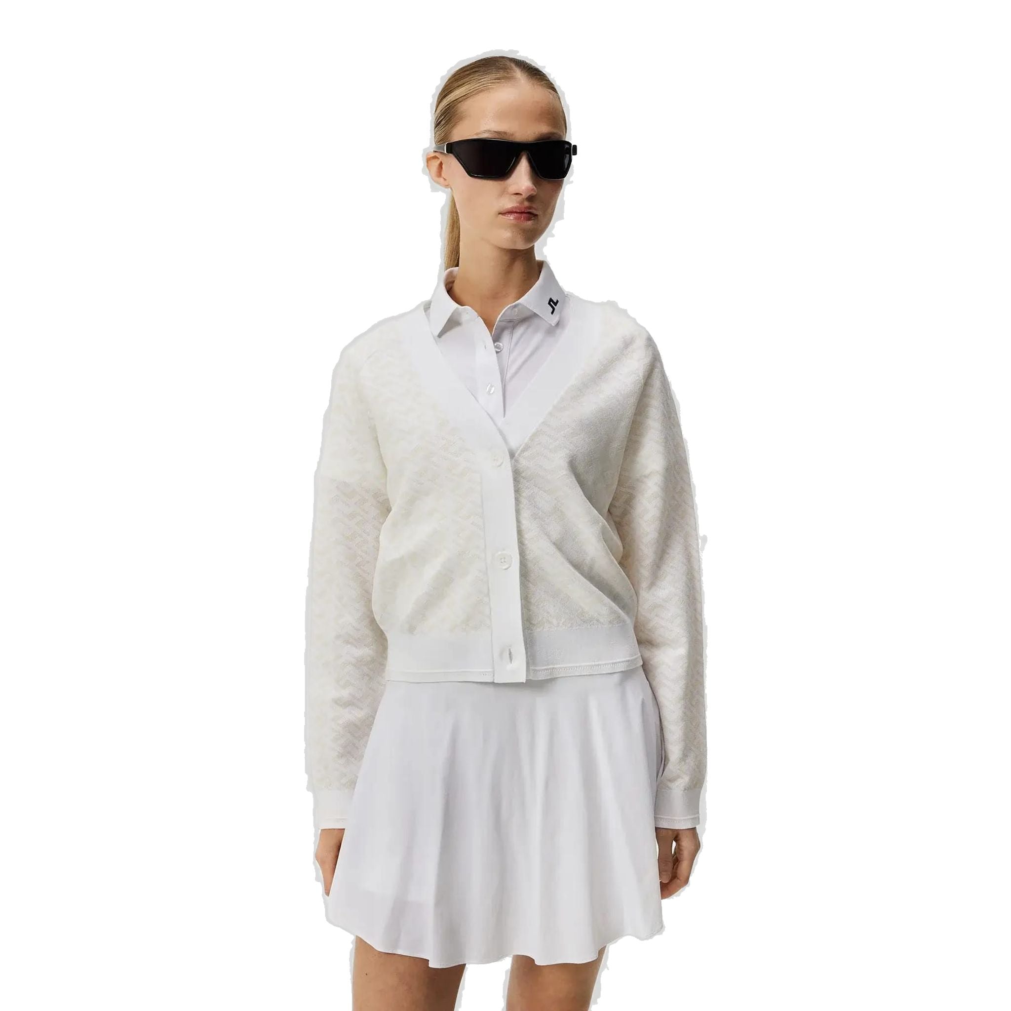 Damski sweter z dzianiny J. Lindeberg Hanna