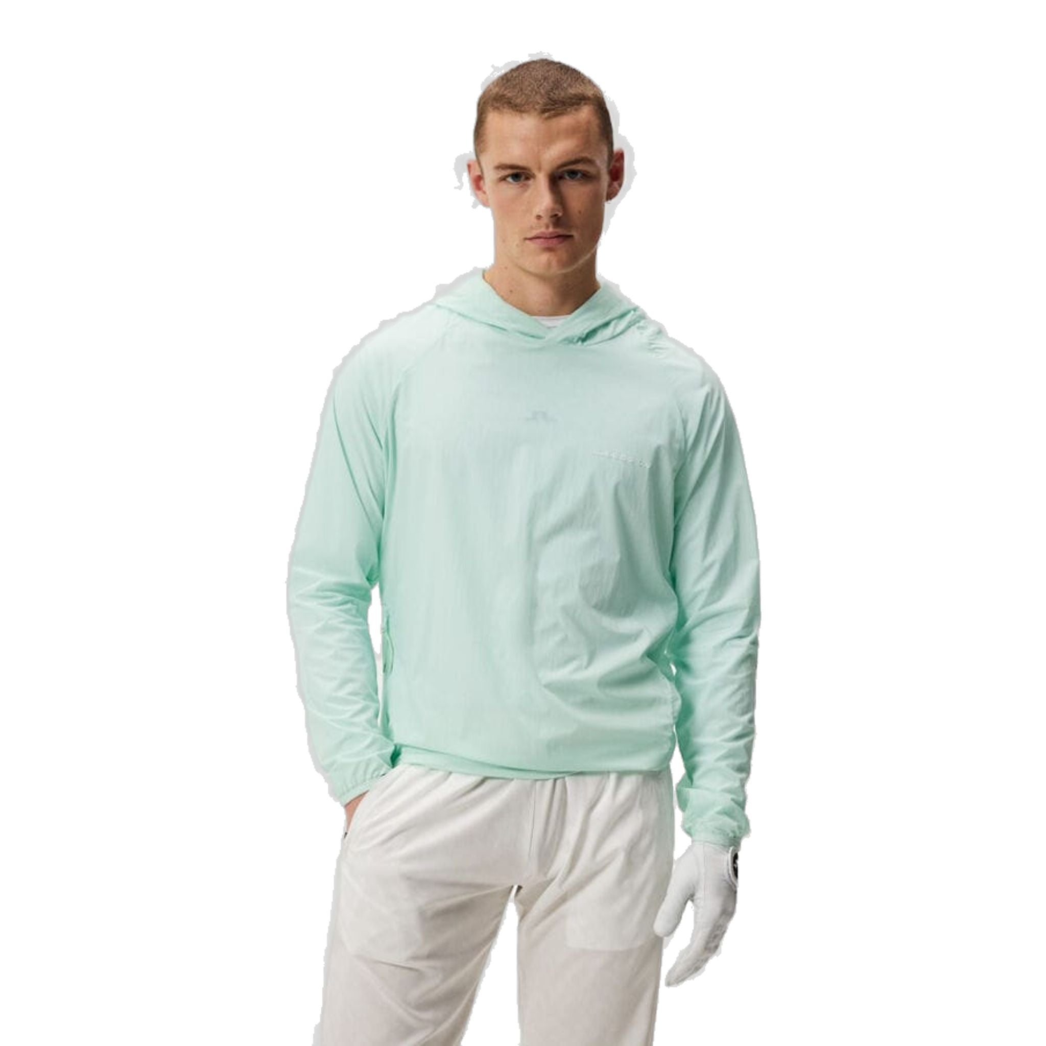 J. Lindeberg Arron Stretch Wind Hoodie Herren Honeydew Herren