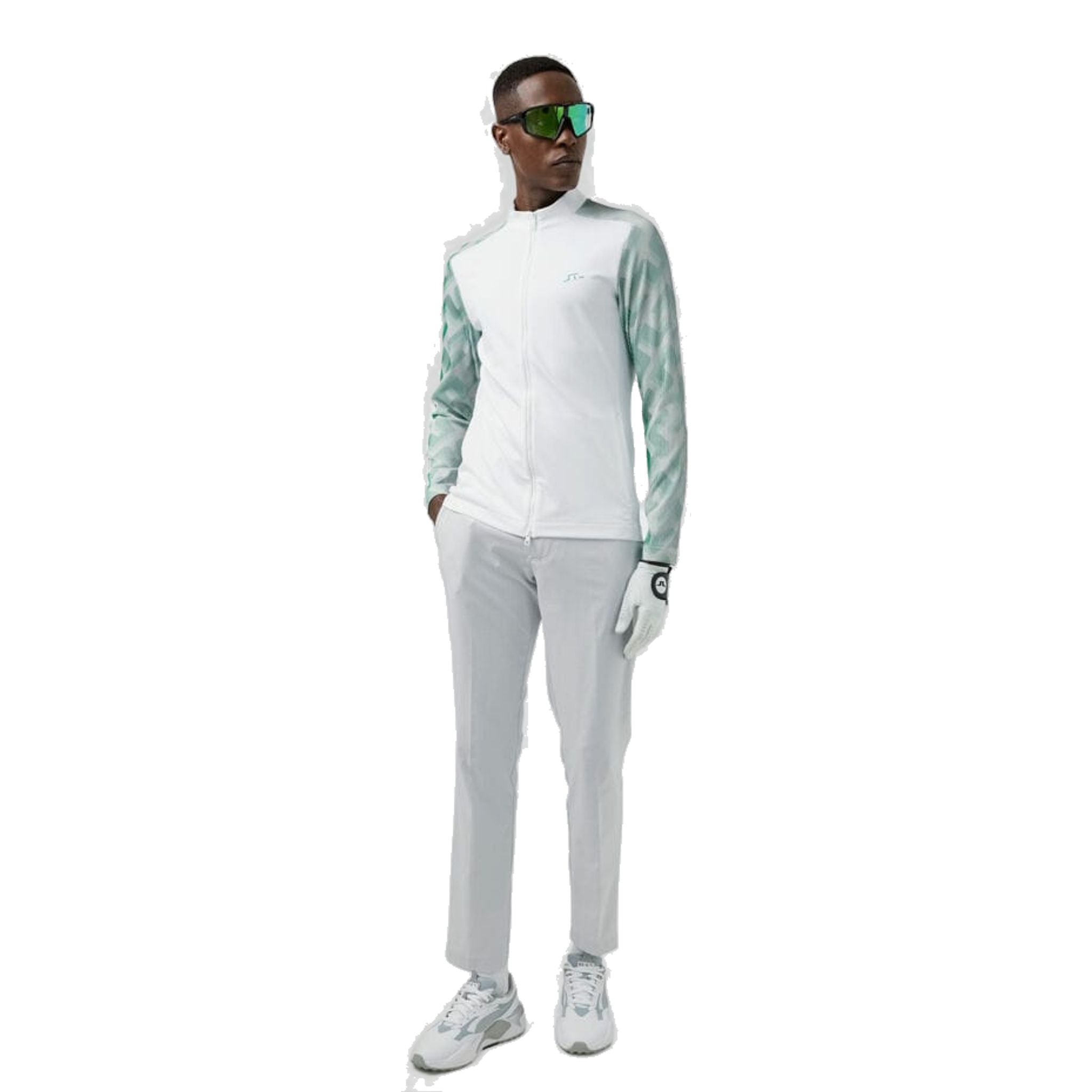 J. Lindeberg Erik 3D Sleeve Midlayer Herren