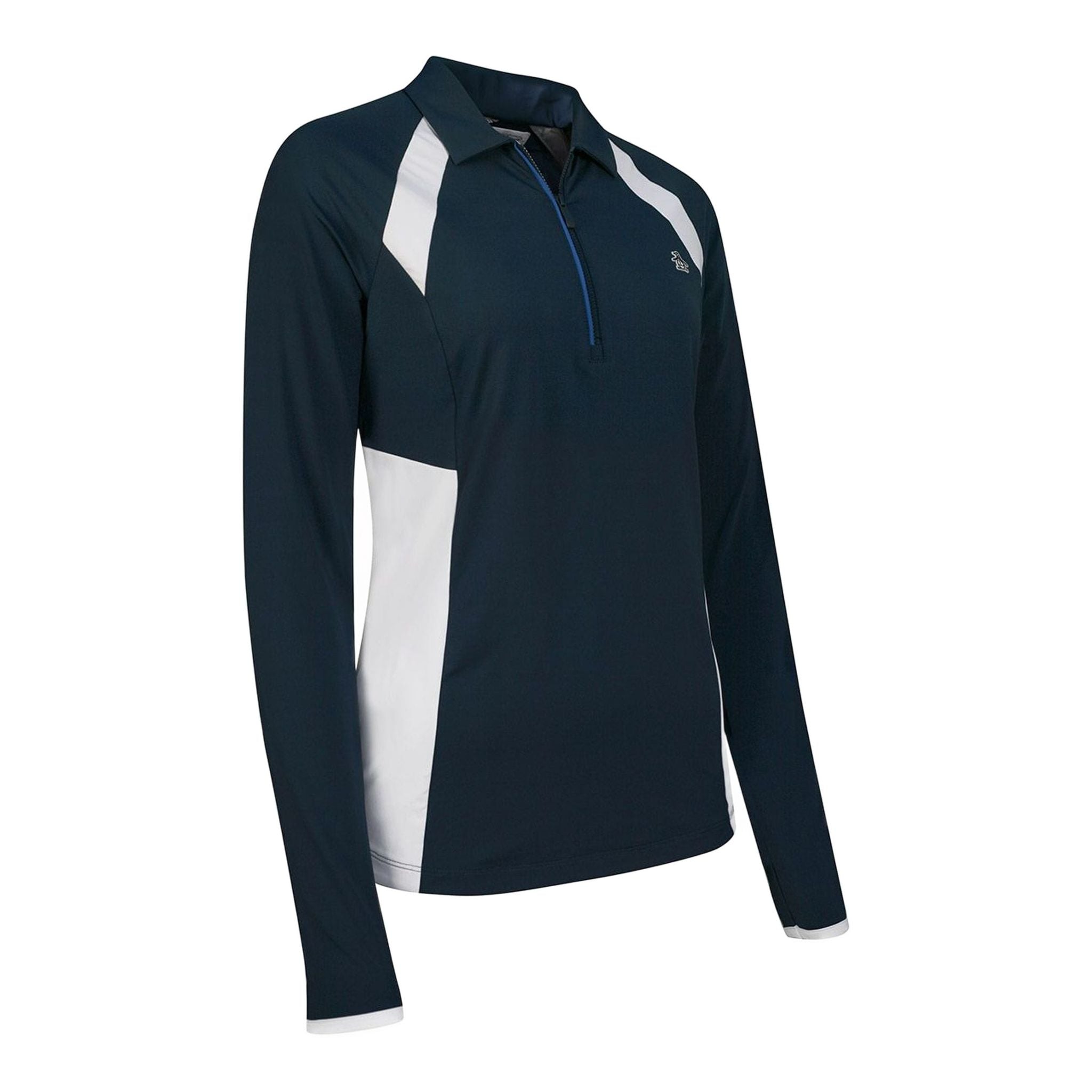 Original Penguin Colorblock Zip Poloshirt Herren