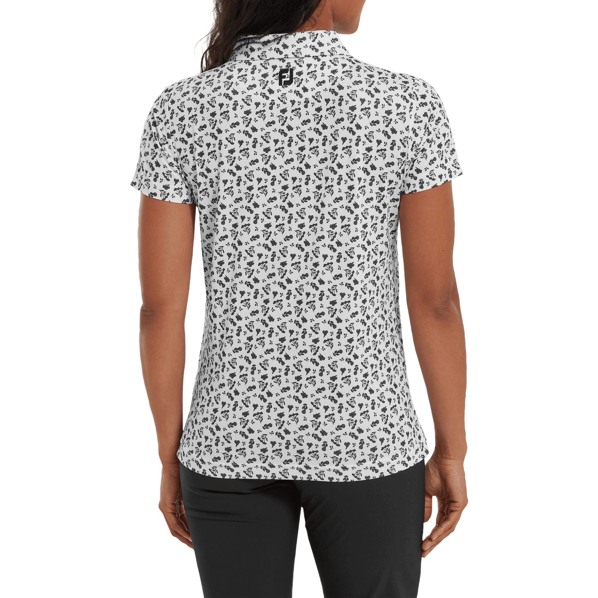 Footjoy Floral Print Poloshirt Damen