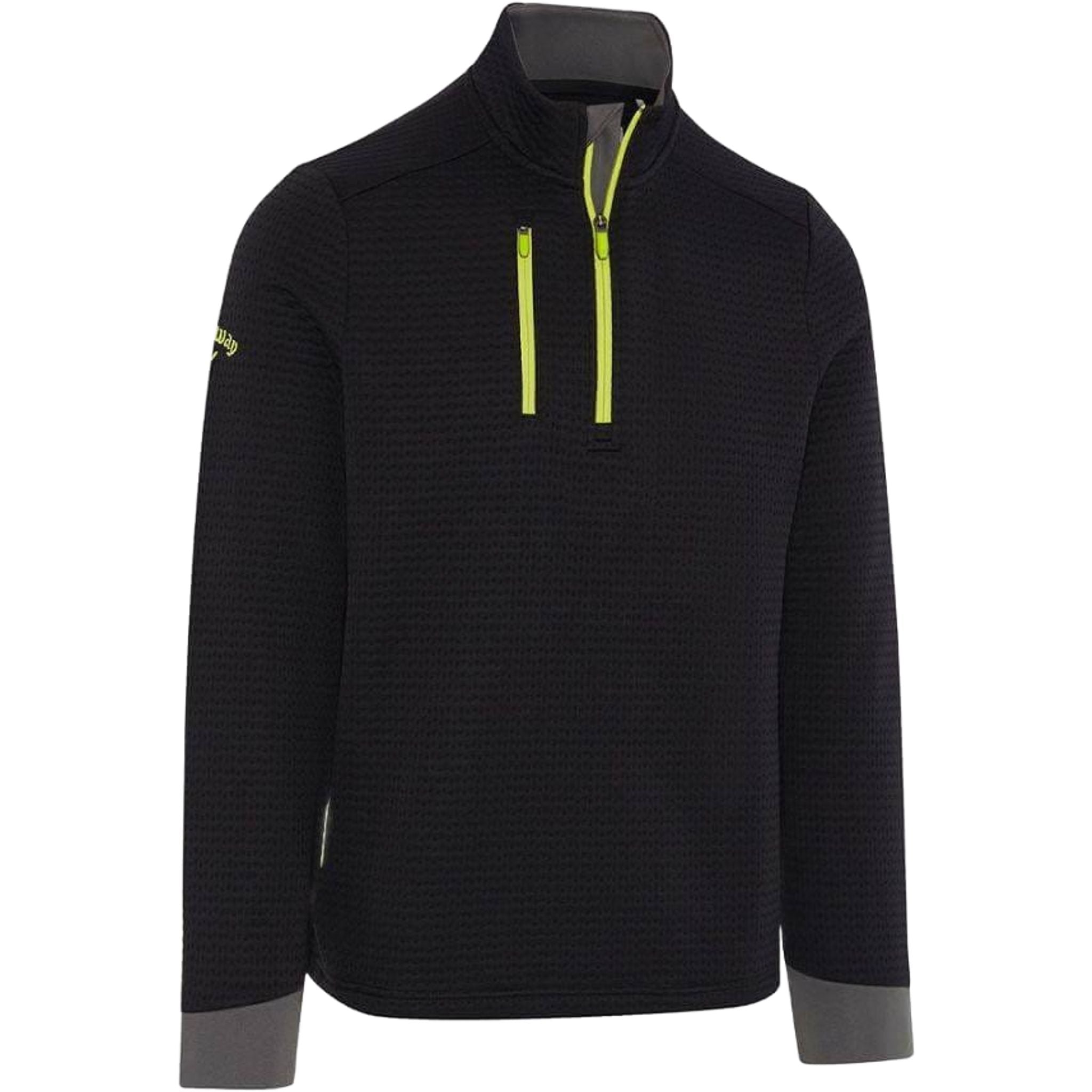 Callaway Midweight Textured 1/4 Zip Fleece Herren