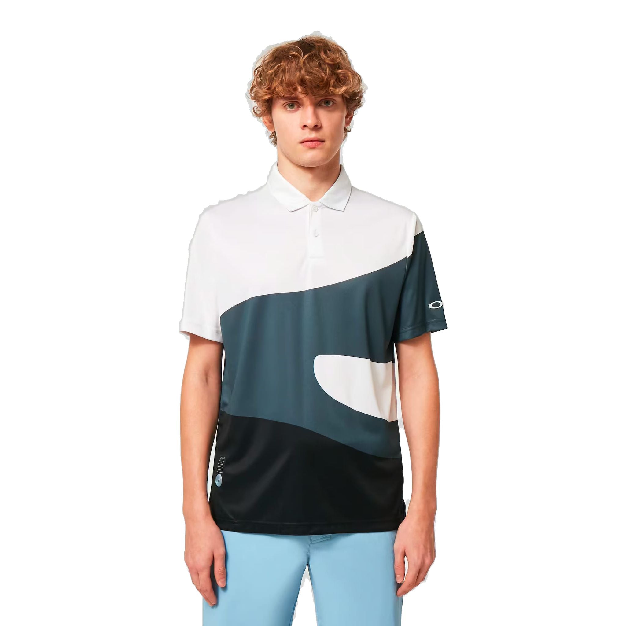 Oakley Reduct Wave Poloshirt Herren