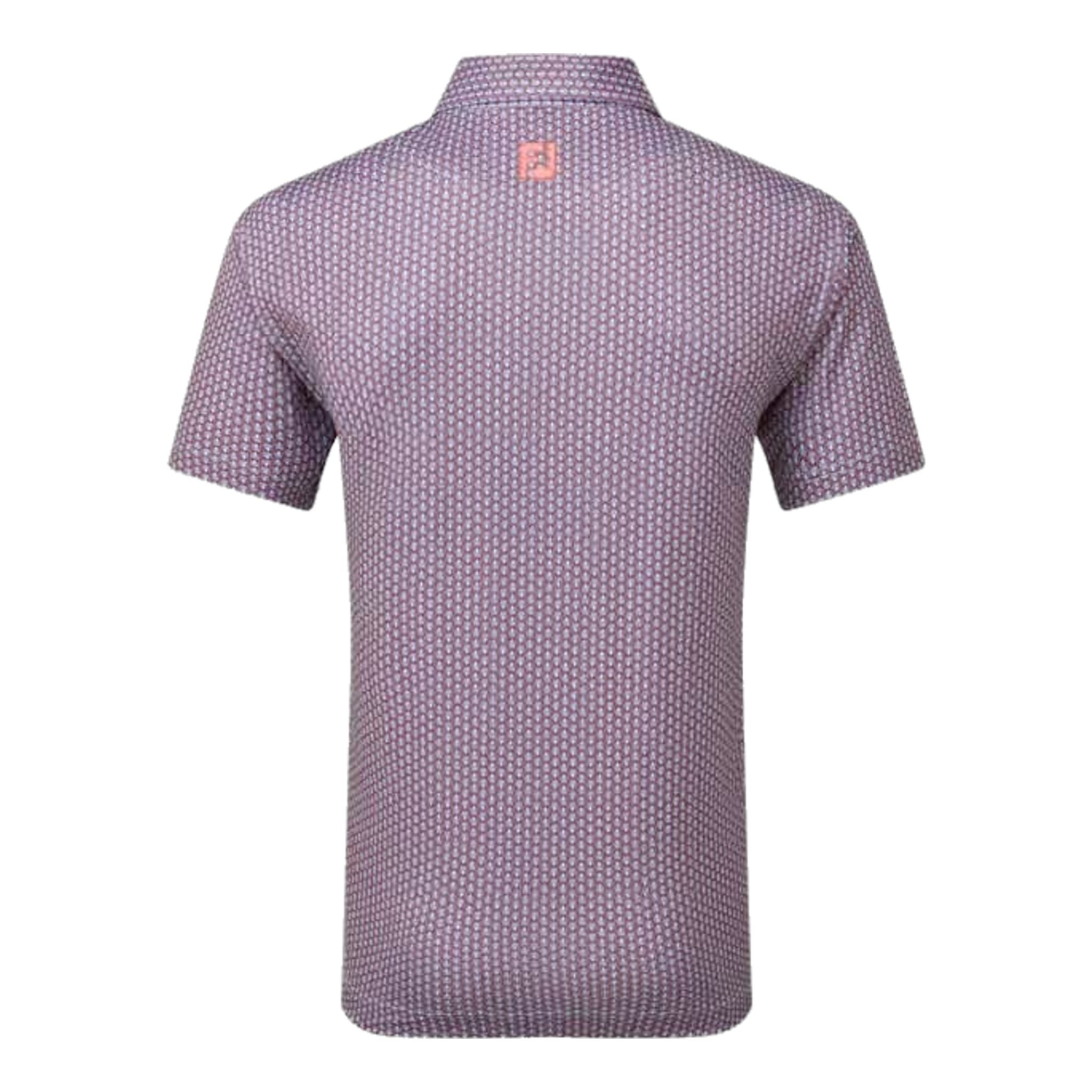 Footjoy Shell Foulard Lisle Poloshirt Herren