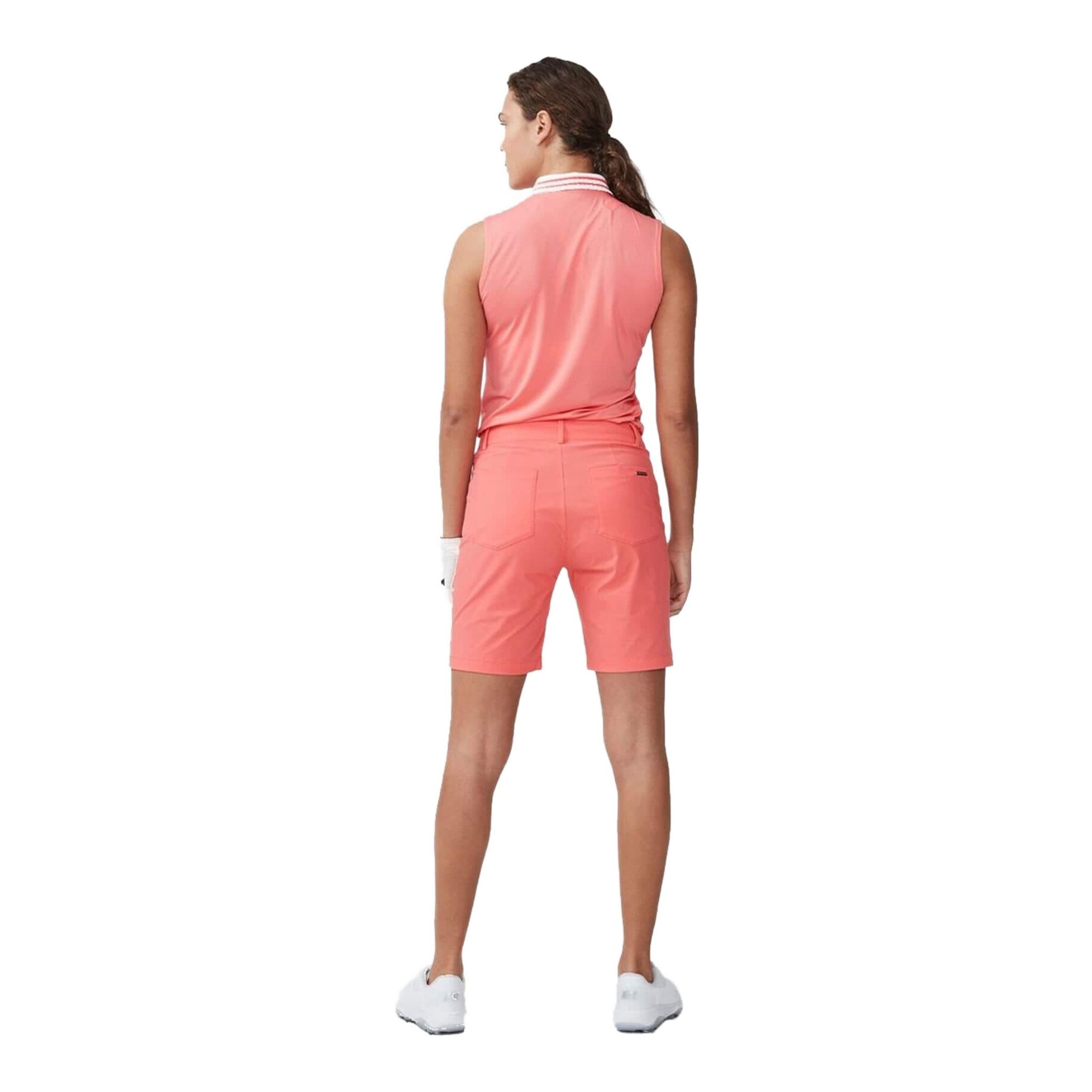 Röhnisch Stripe Poloshirt ärmellos Damen