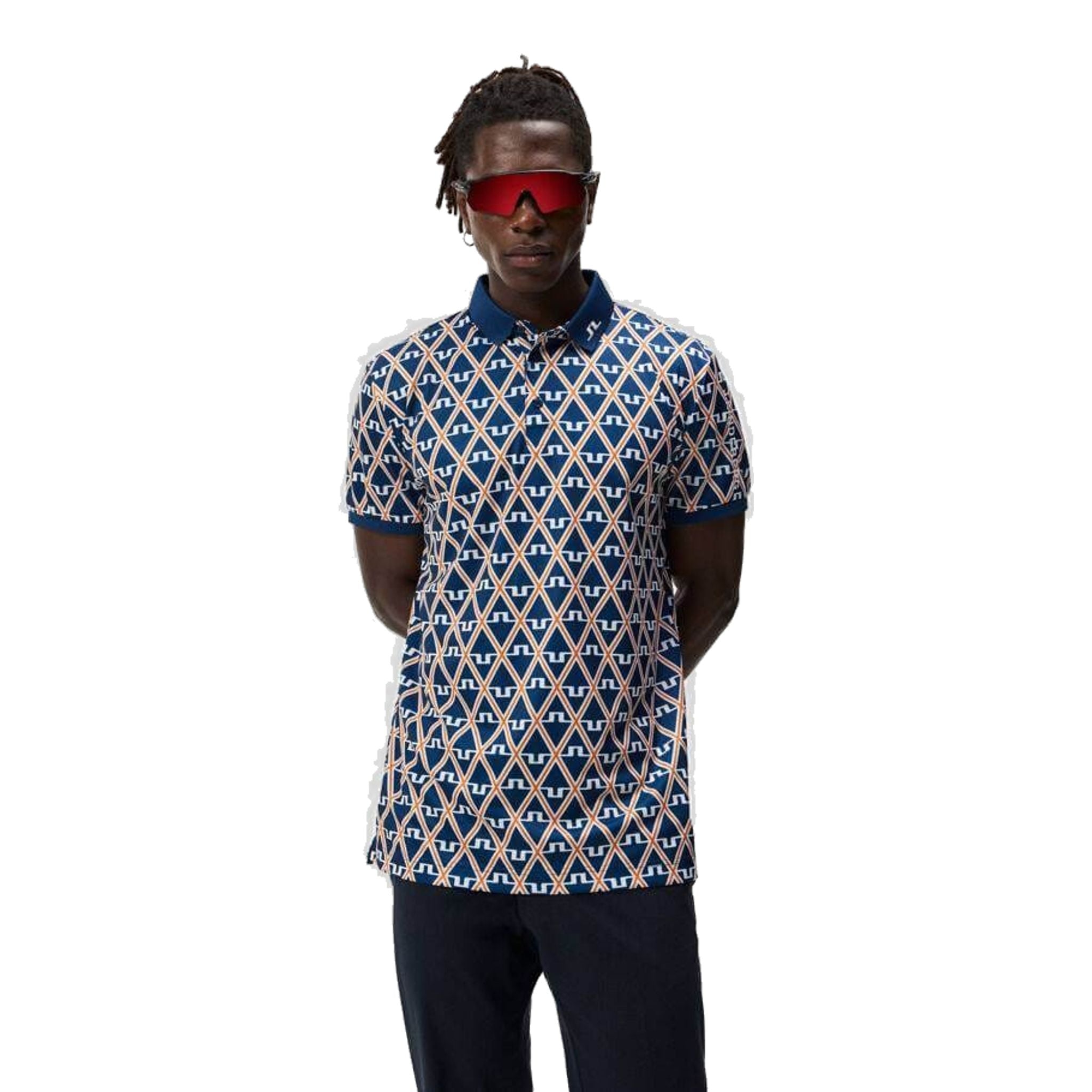 J. Lindeberg Tour Tech Reg Fit Poloshirt Herren