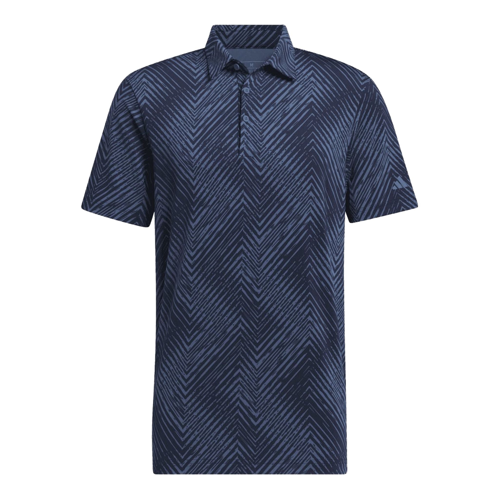 Adidas Ultimate365 Allover Print Polo Shirt Herren