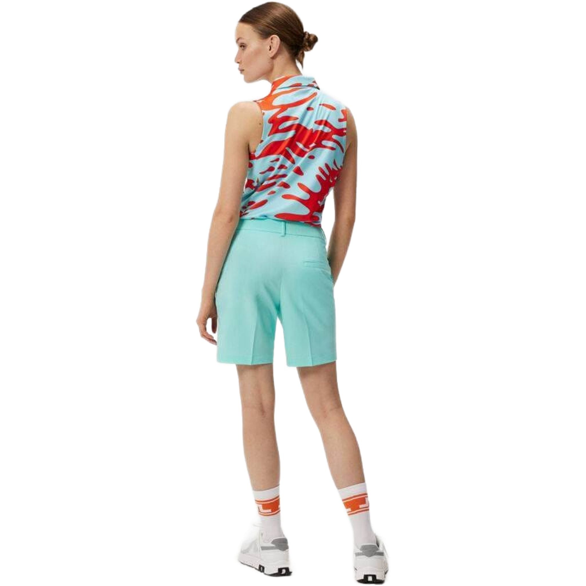 J. Lindeberg Dena Print Sleeveless Top Damen