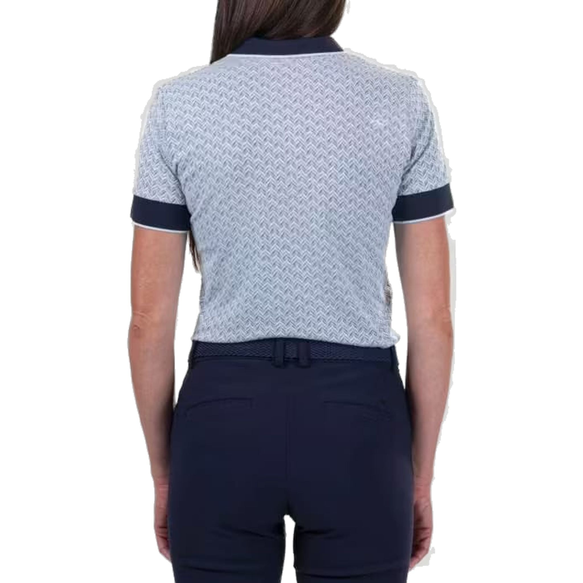 Kjus Ella Structure S/S Golfpolo Damen