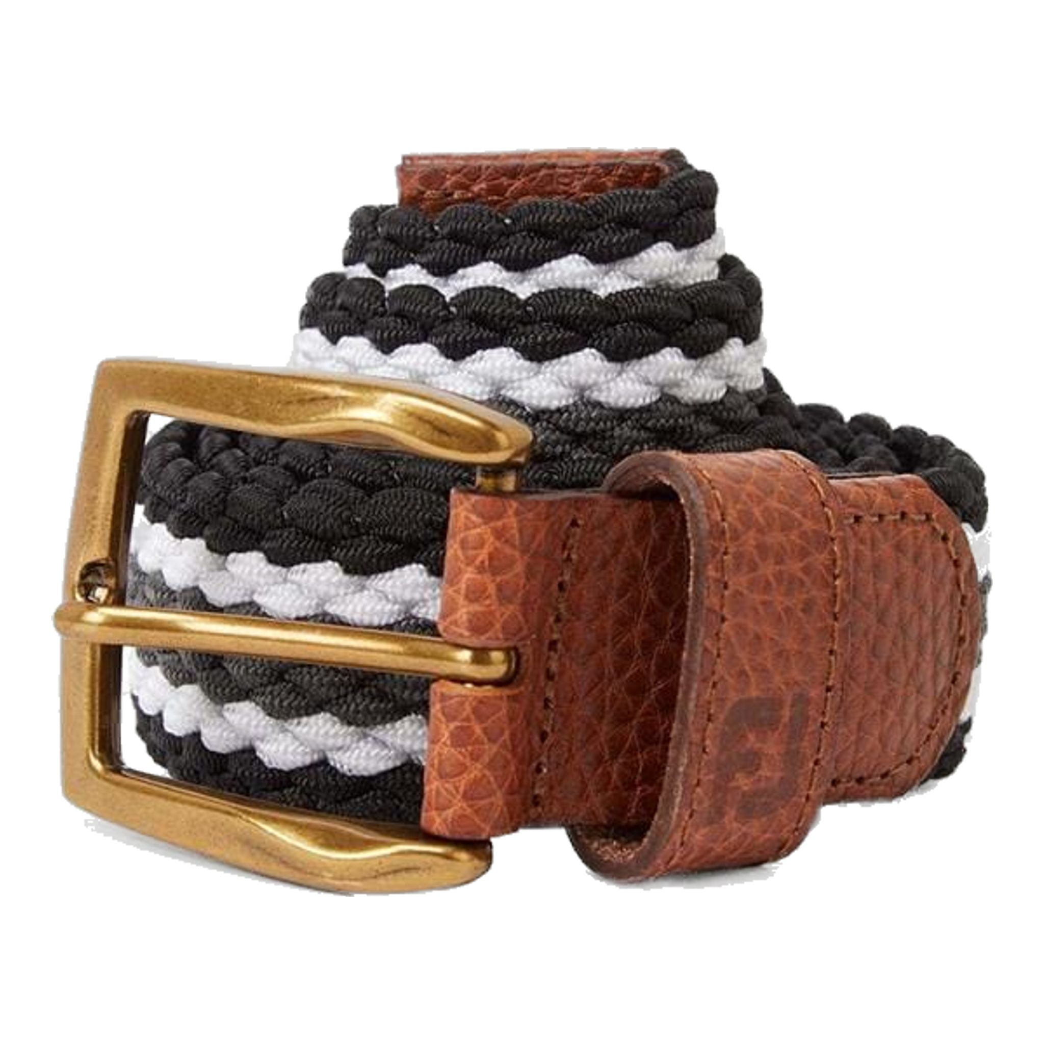 Footjoy Gürtel Striped Herren Twilight, Racing Red, White Herren