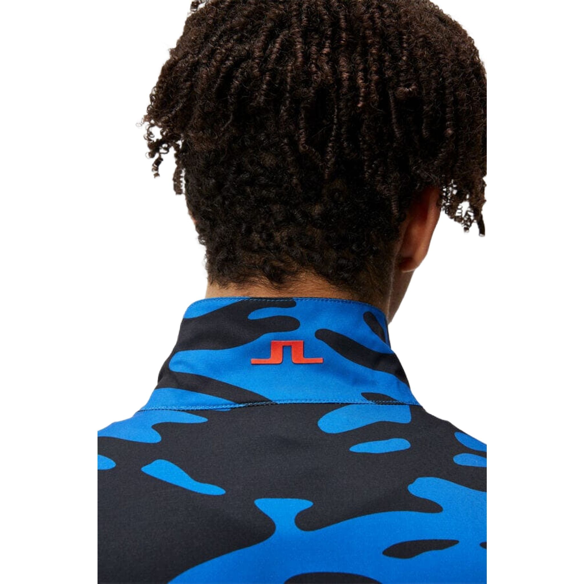 J. Lindeberg Ash Light Packable Vest Print Herren