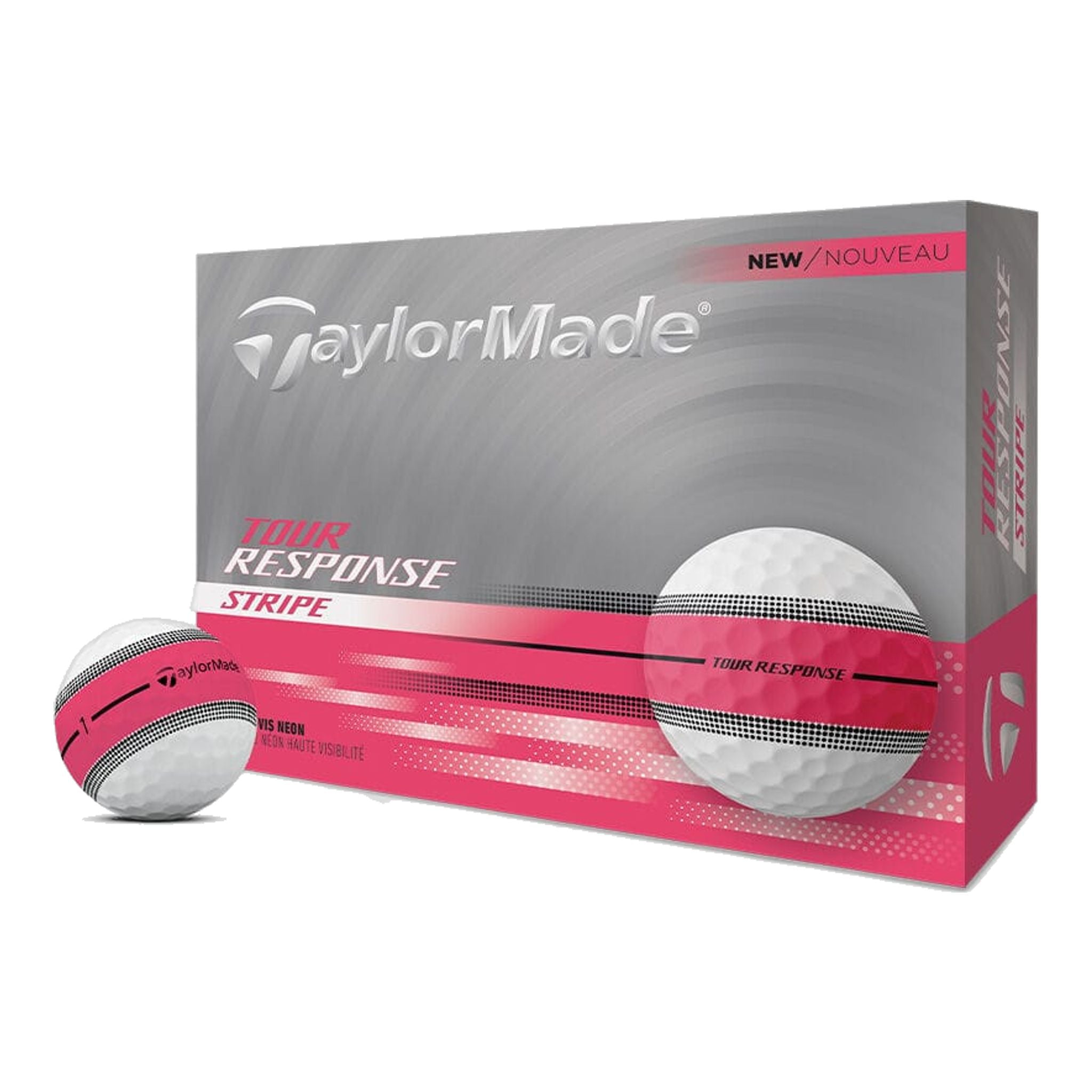 TaylorMade Tour Response Stripe Golfbälle Herren