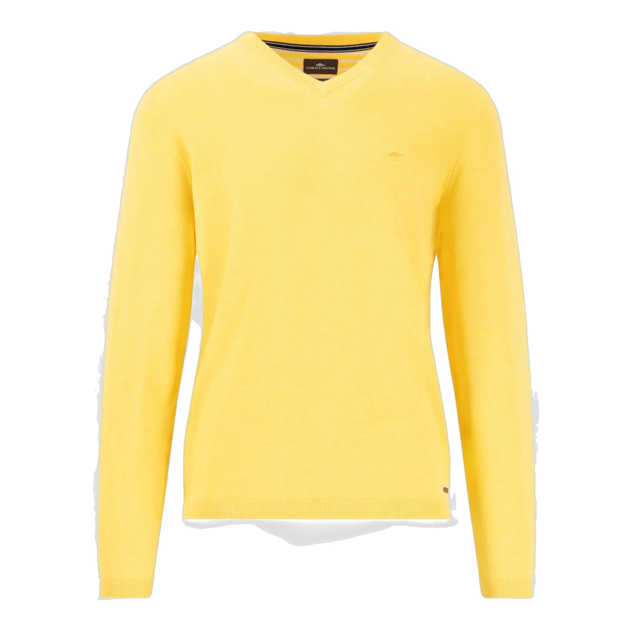 Fynch Hatton Air Cotton V-Neck Herren