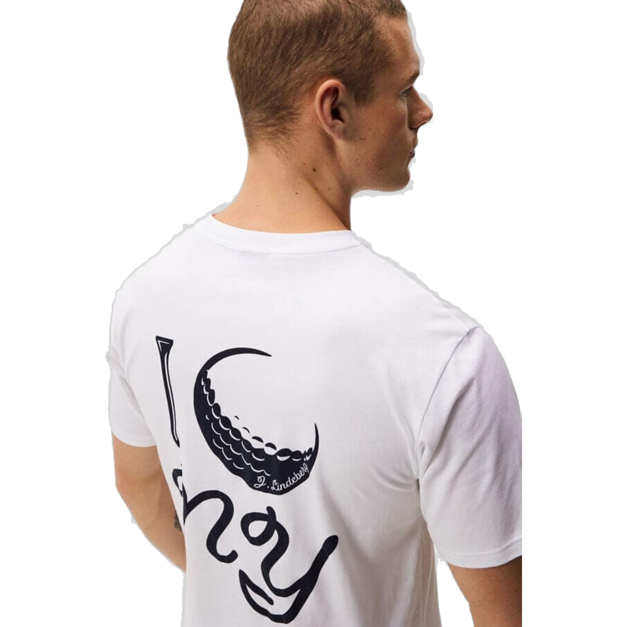 J. Lindeberg Dale T-Shirt Herren Weiß Herren