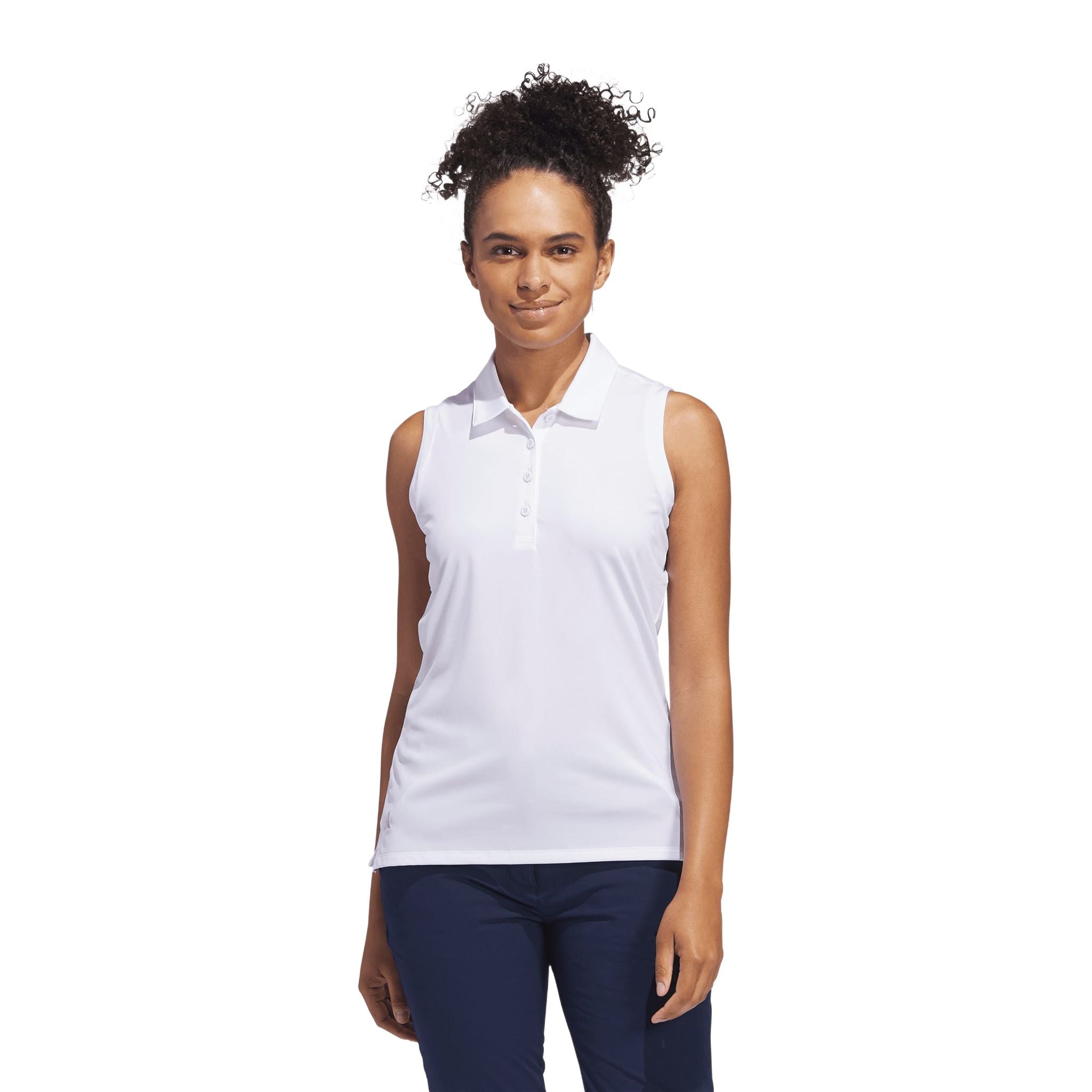 Adidas Ultimate365 Solid Sleeveless Polo Damen