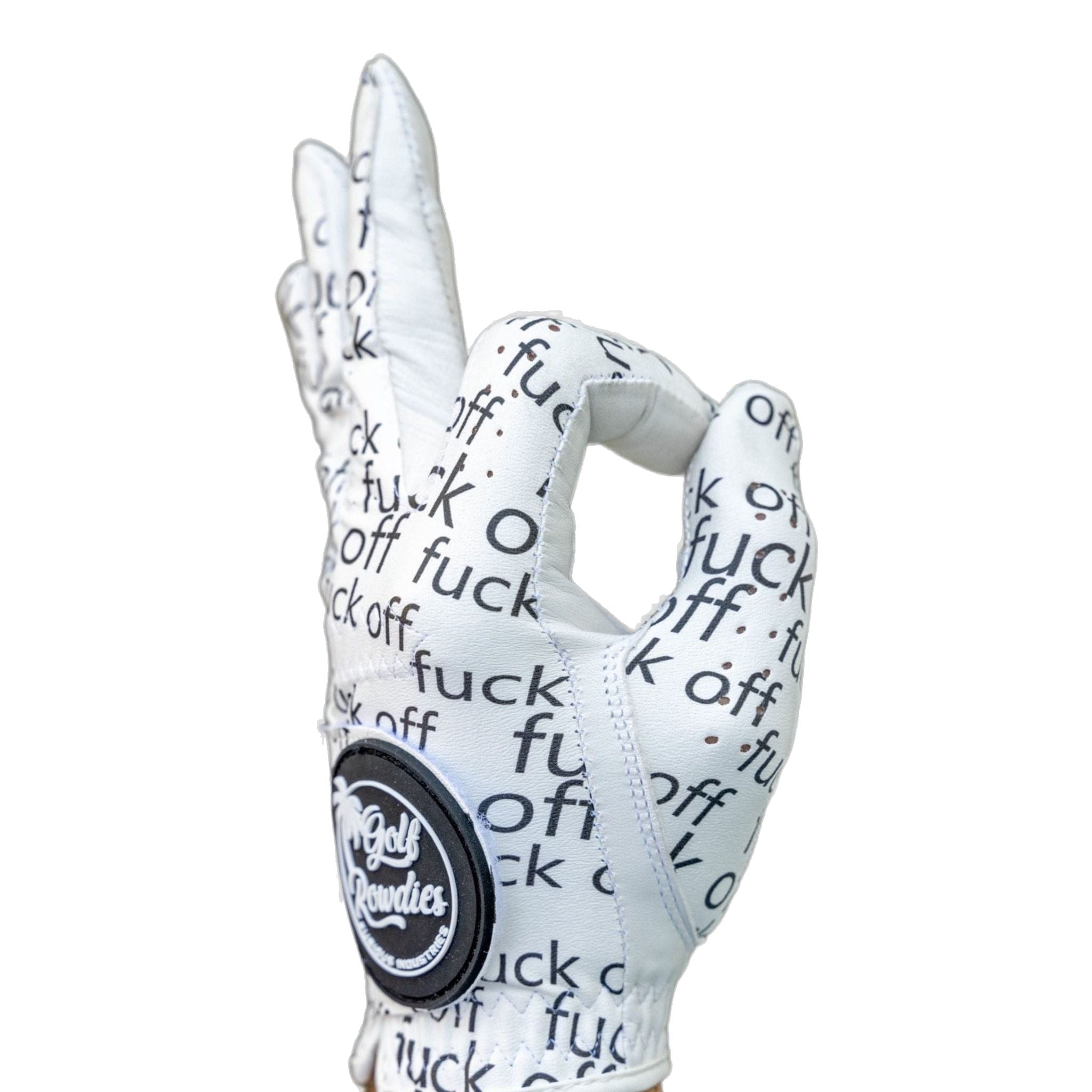 Golf Rowdies Fuck Off Handschuh Herren
