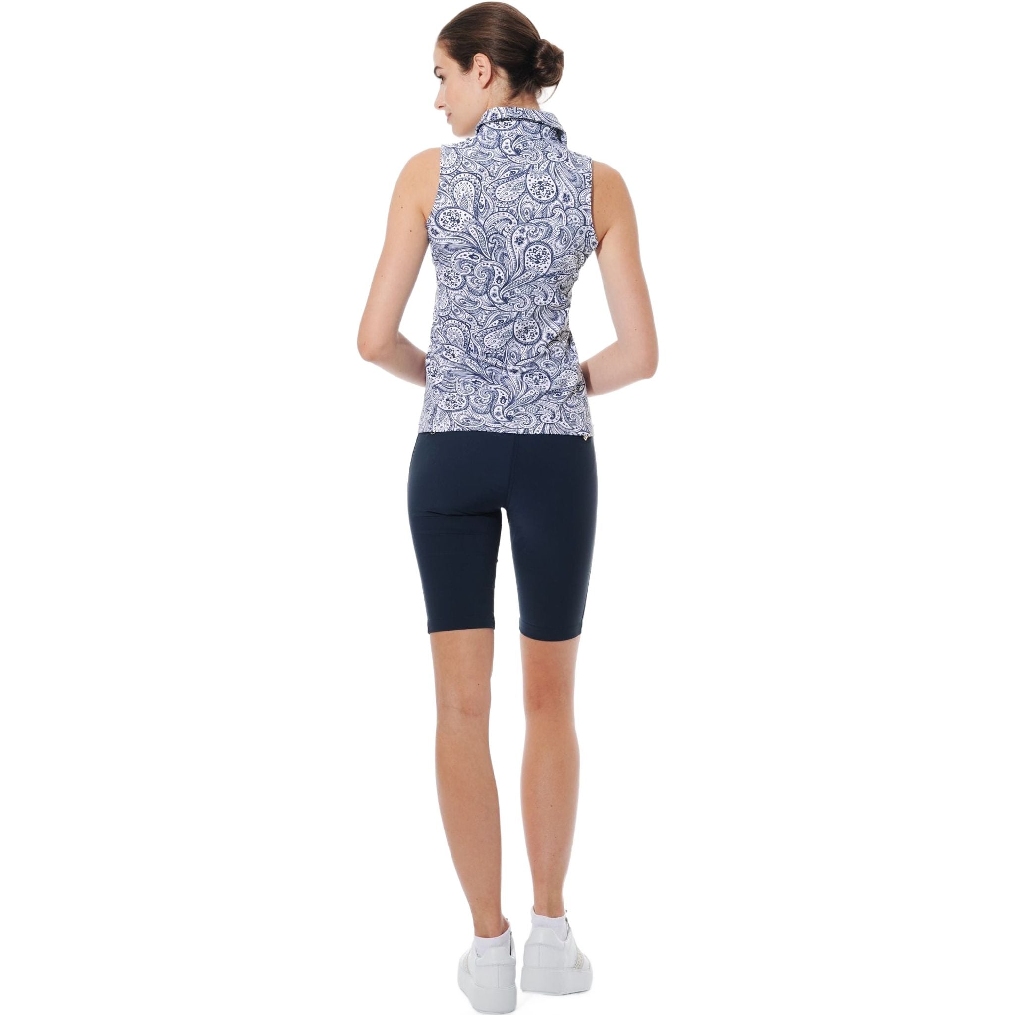 MDC Sportwear Merlyn Print Paisley Polo Damen