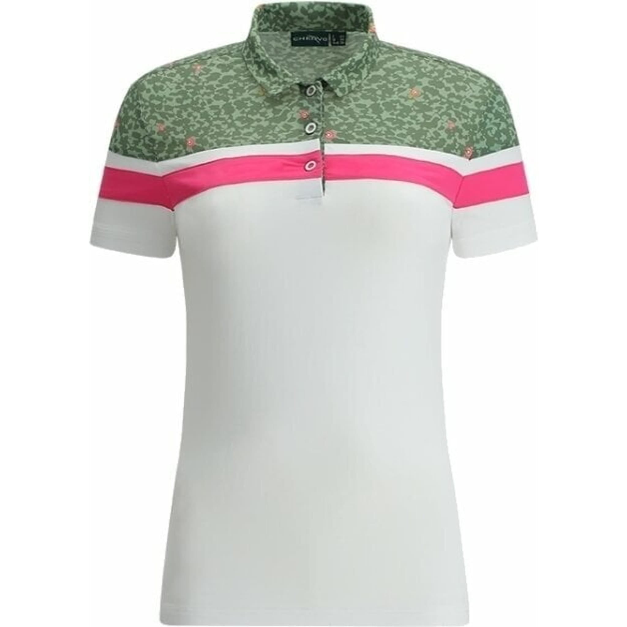 Chervo Assort Golf Polo Damskie Białe, Różowe, Zielone D-36 (I-42)