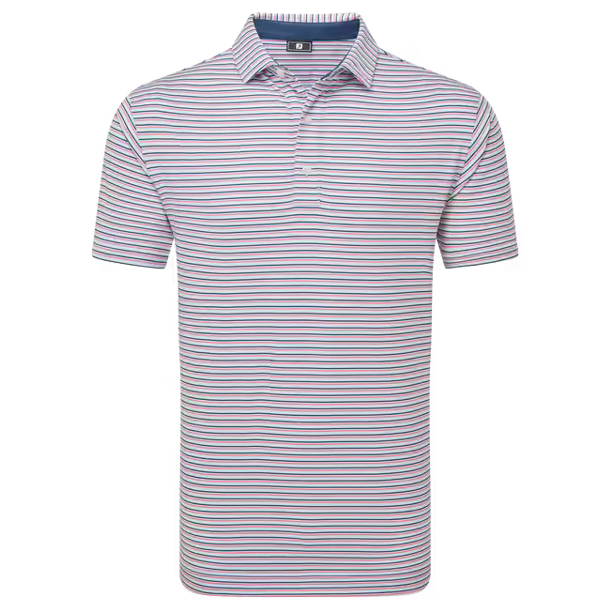 Footjoy Balance Stripe Lisle Polo Herren