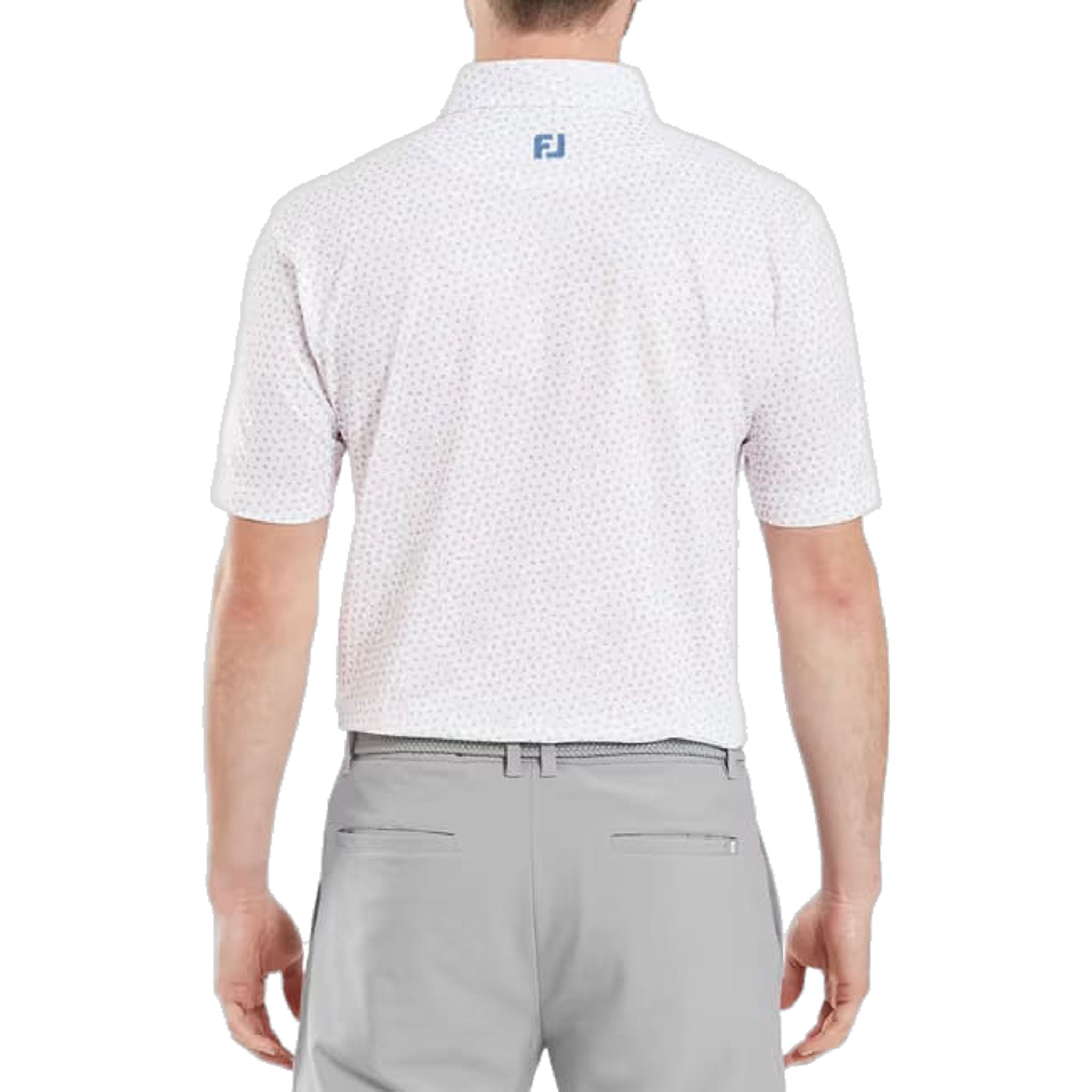 Footjoy Bounce Print Pique Herren