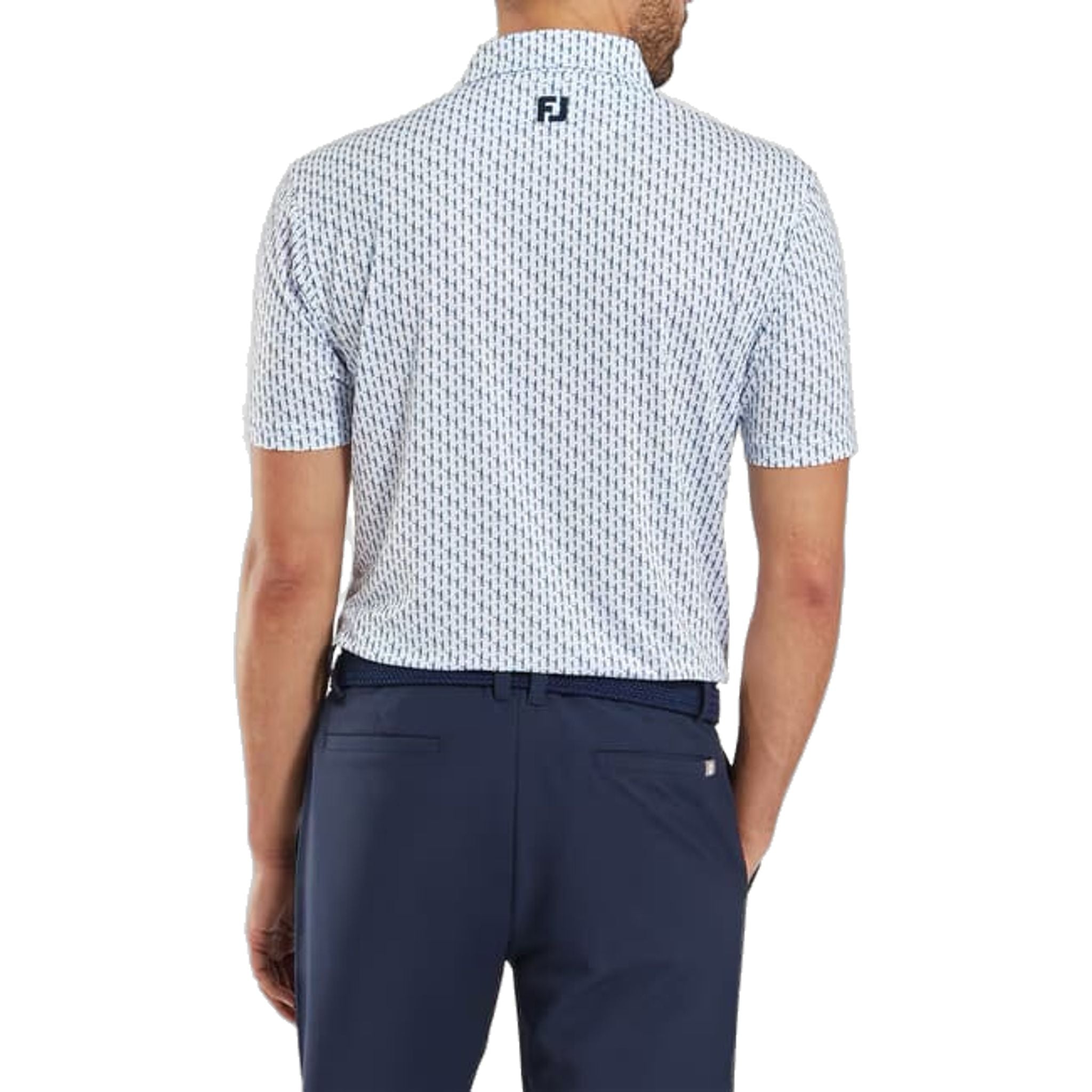 Footjoy Figure Print Polo Herren