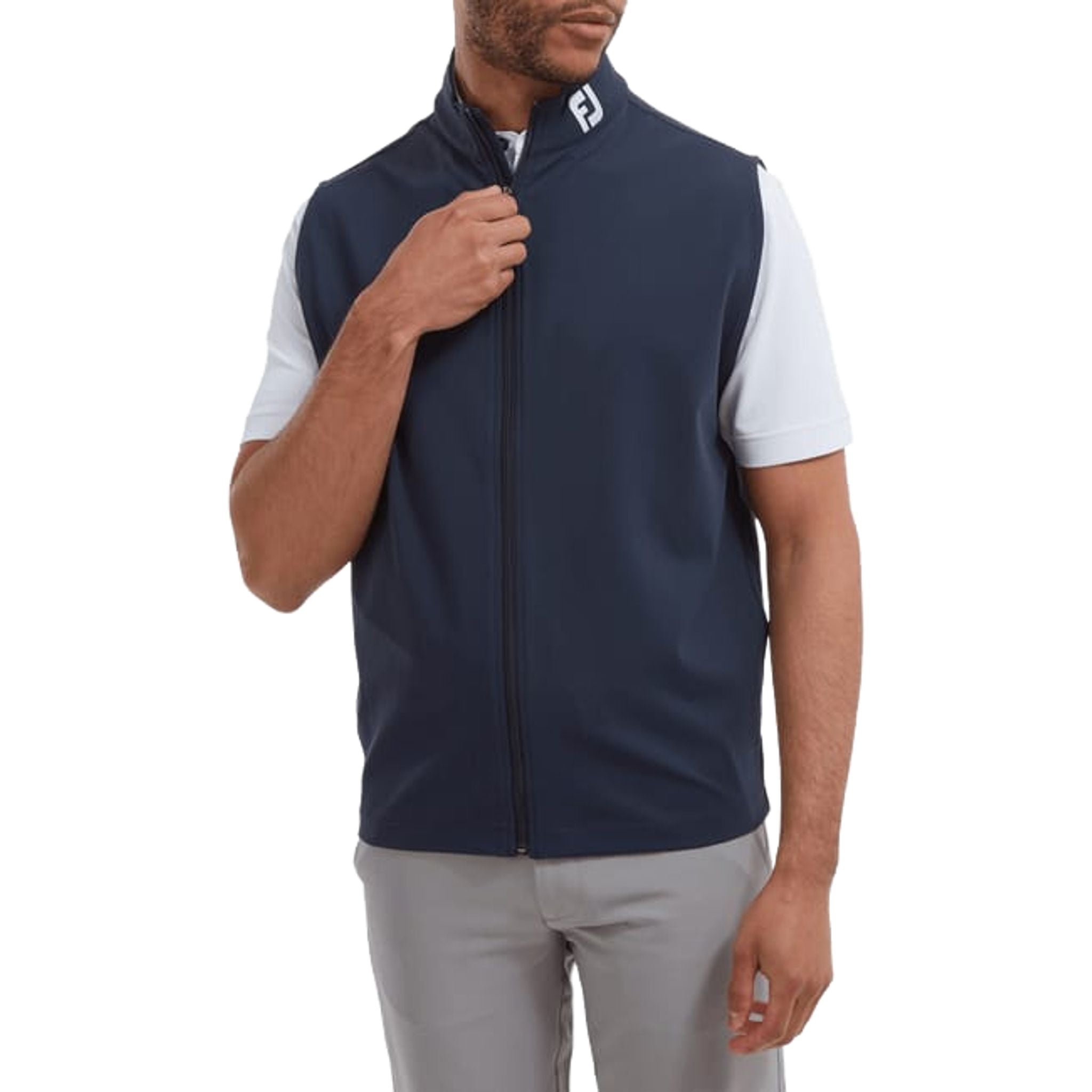 Footjoy Full-Zip Knit Weste Herren