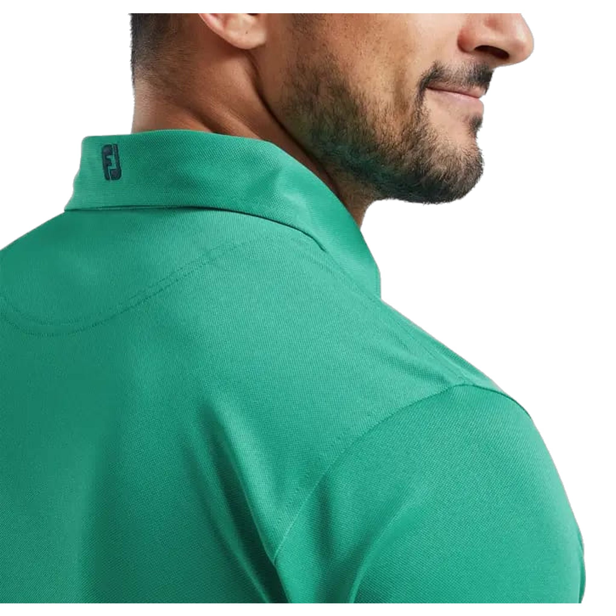 Footjoy Stretch Pique Solid Polo Herren