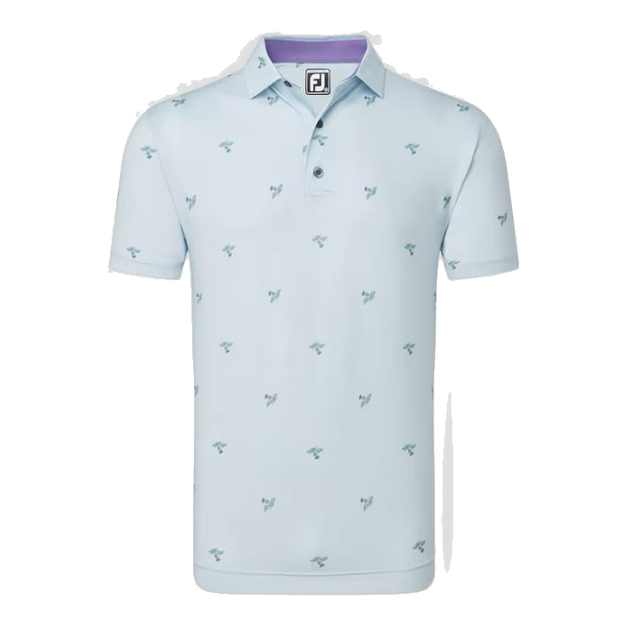 Footjoy Thistle Print Polo Herren
