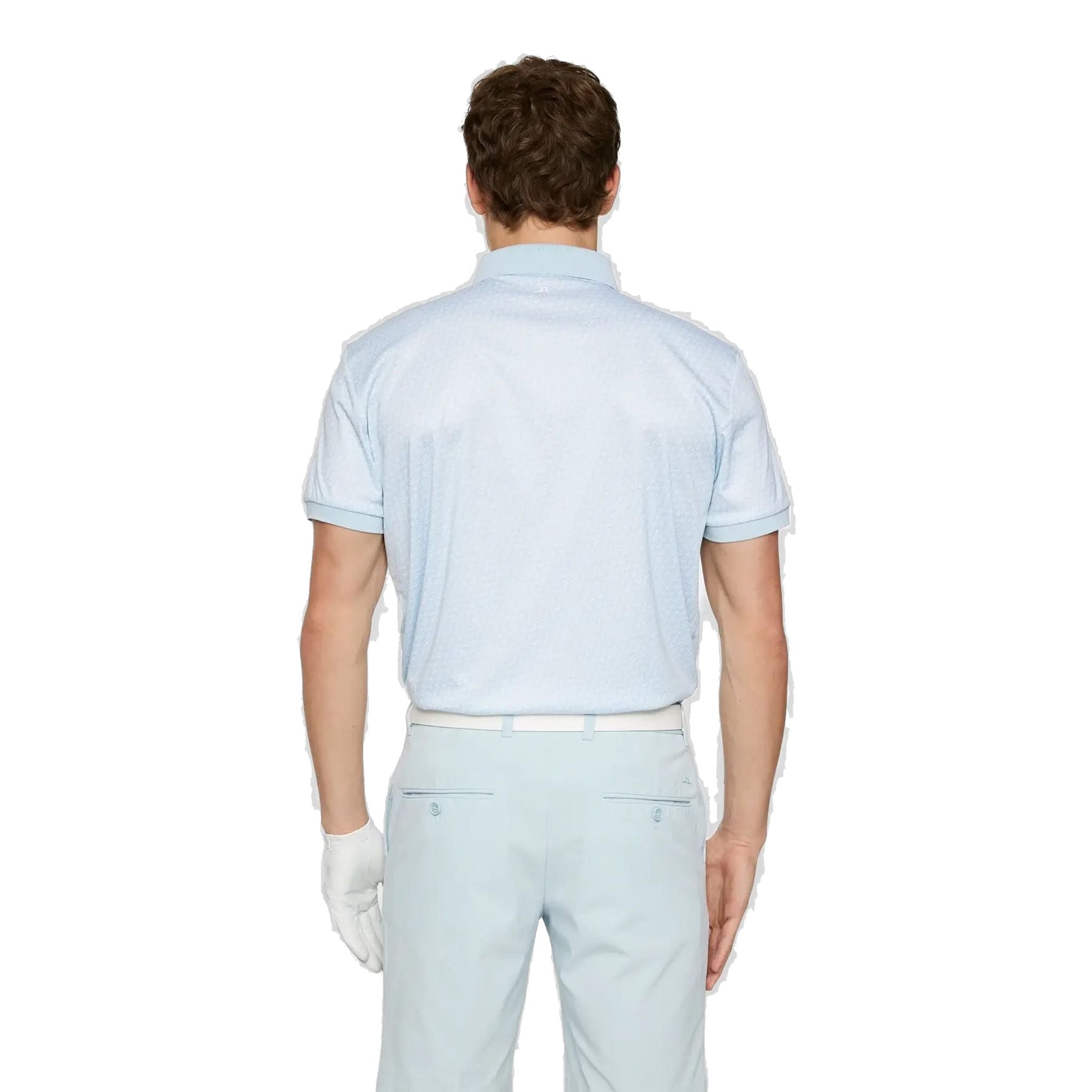 J. Lindeberg Tour Tech Print Polo Herren