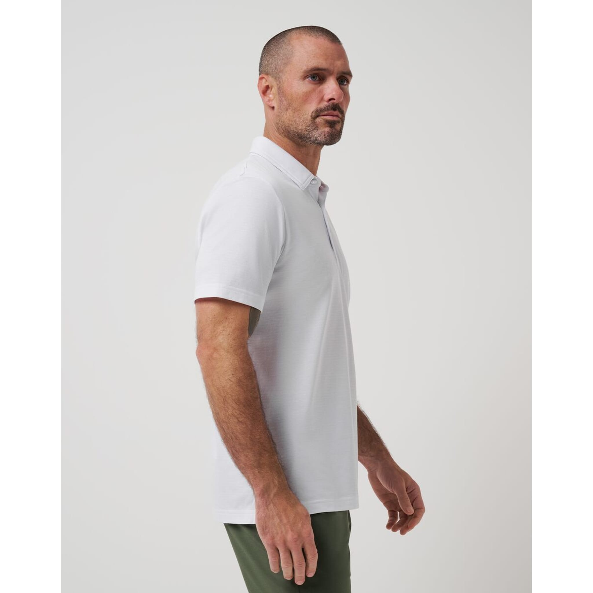 Travis Mathew Zinna Poloshirt He/White/s