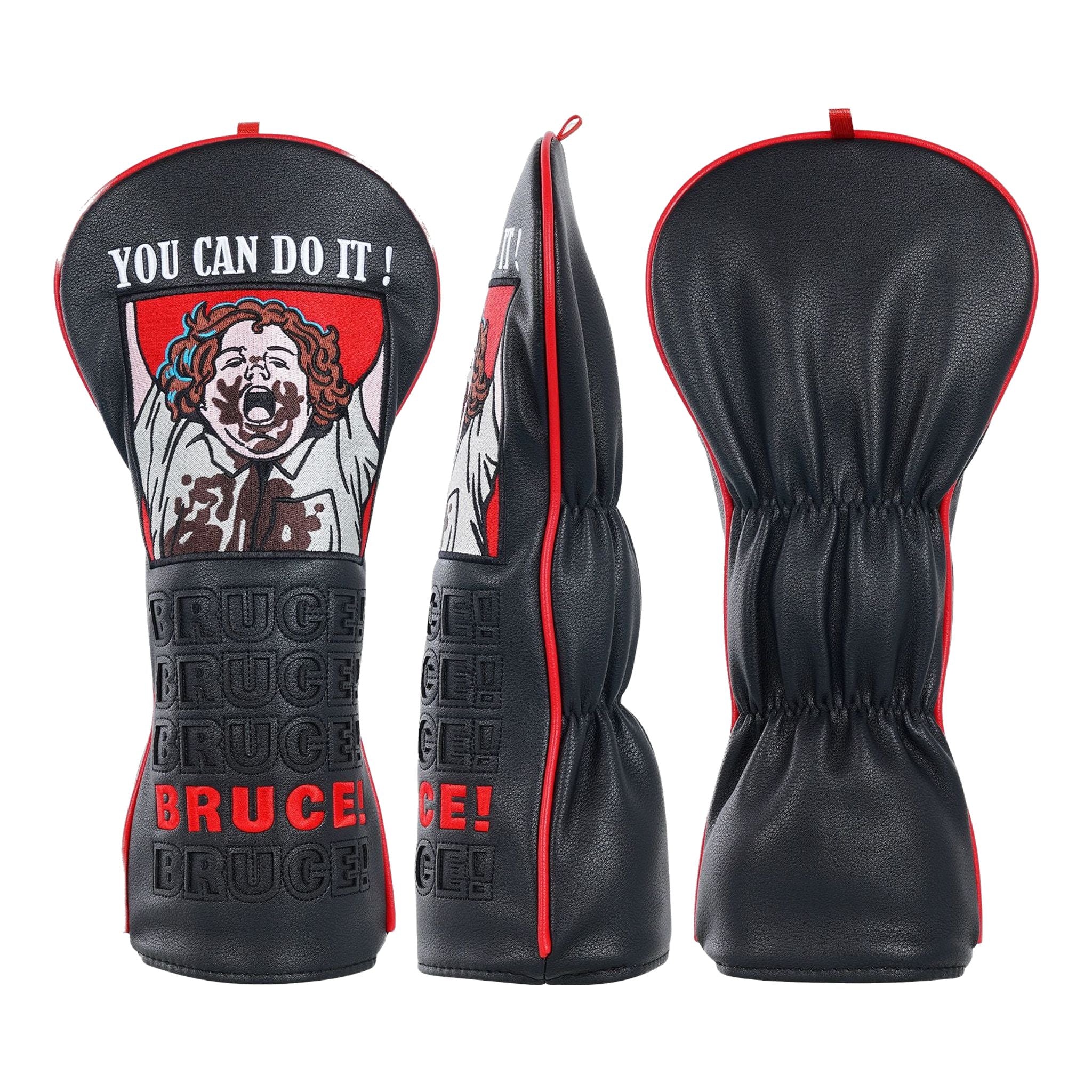 Emroydered Headcovers You Can Do It Driver Headcover