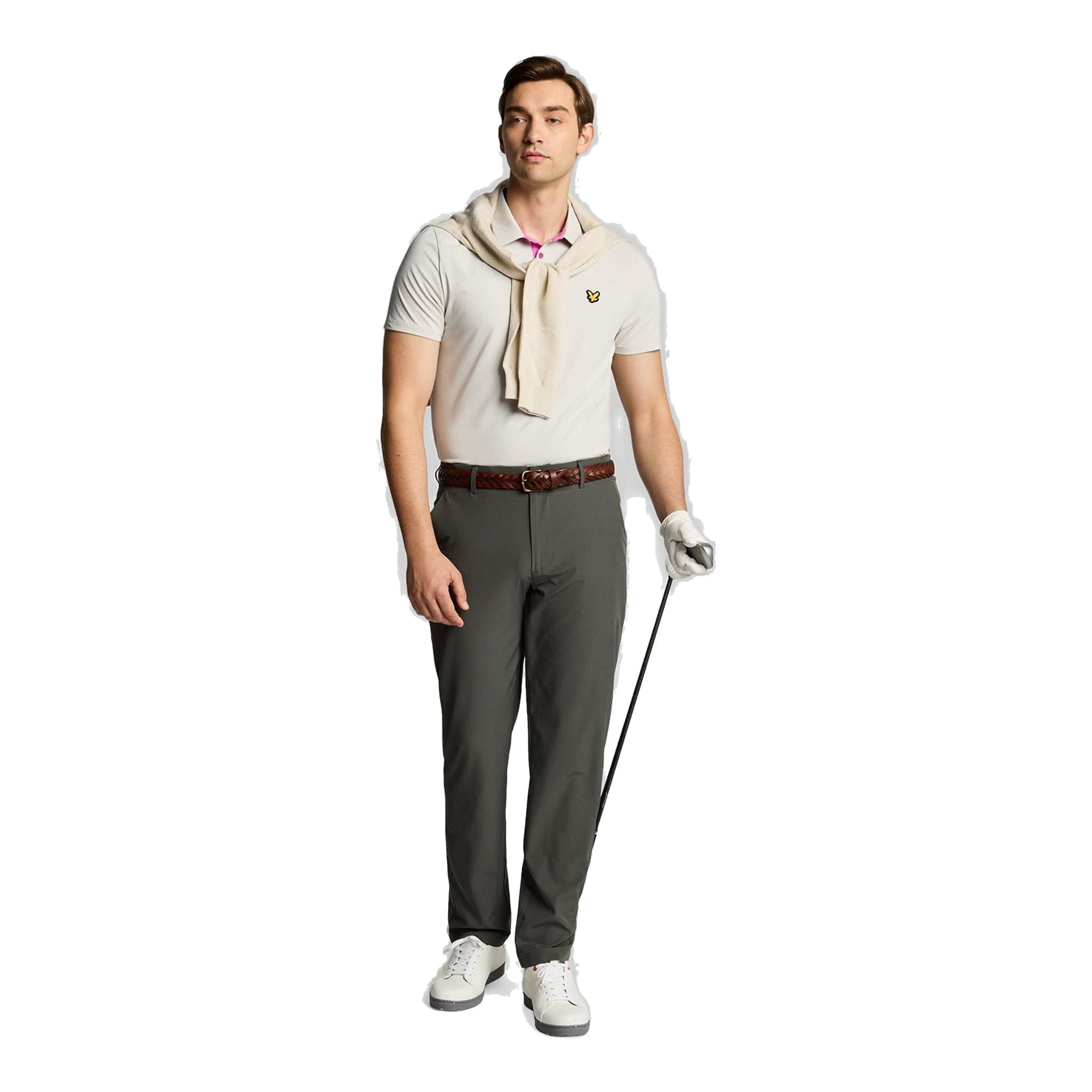 Lyle & Scott Contrast Placket Polo Shirt Herren