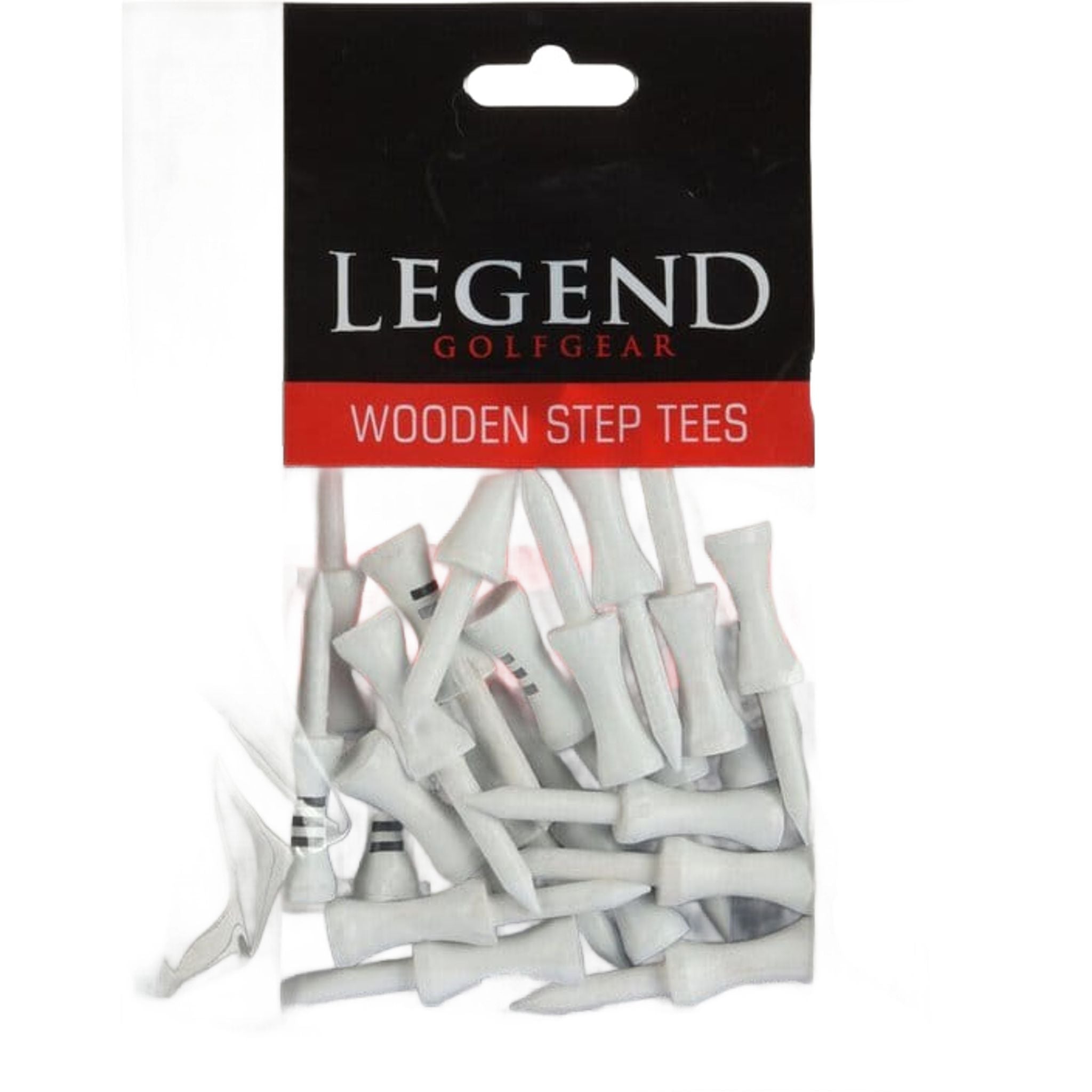 Legend Golfgear Wooden Step Tees