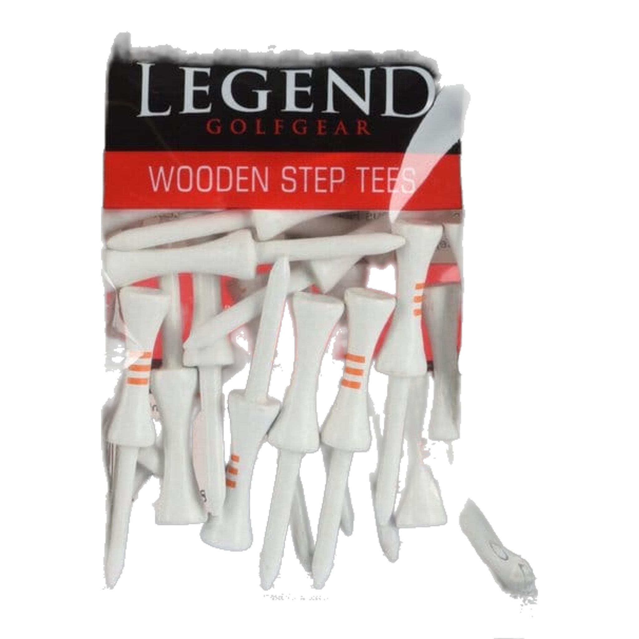 Legend Golfgear Wooden Step Tees