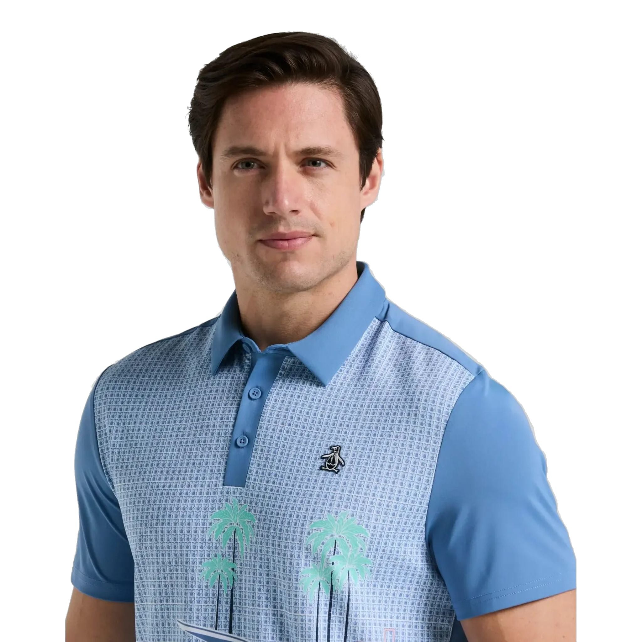 Original Penguin Palm Springs Block Polo Herren