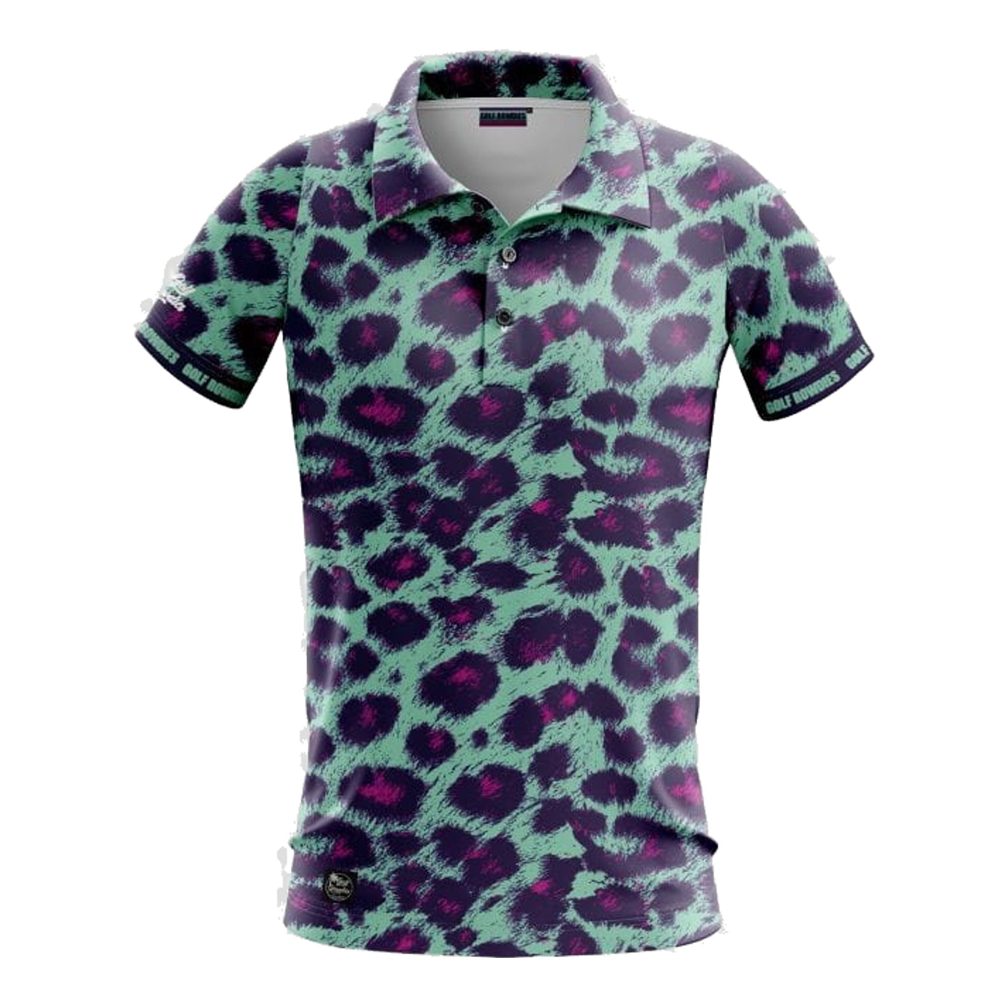 Golf Rowdies Leopard Polo Damen