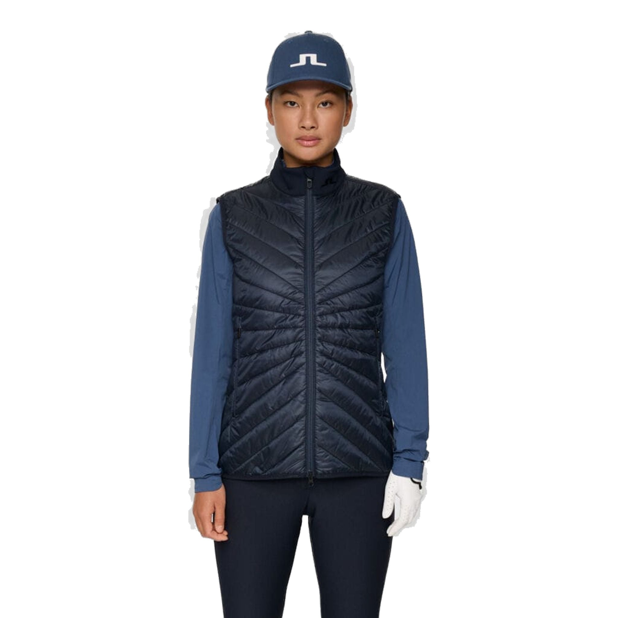 J. Lindeberg Madde Quilt Hybrid Weste Damen